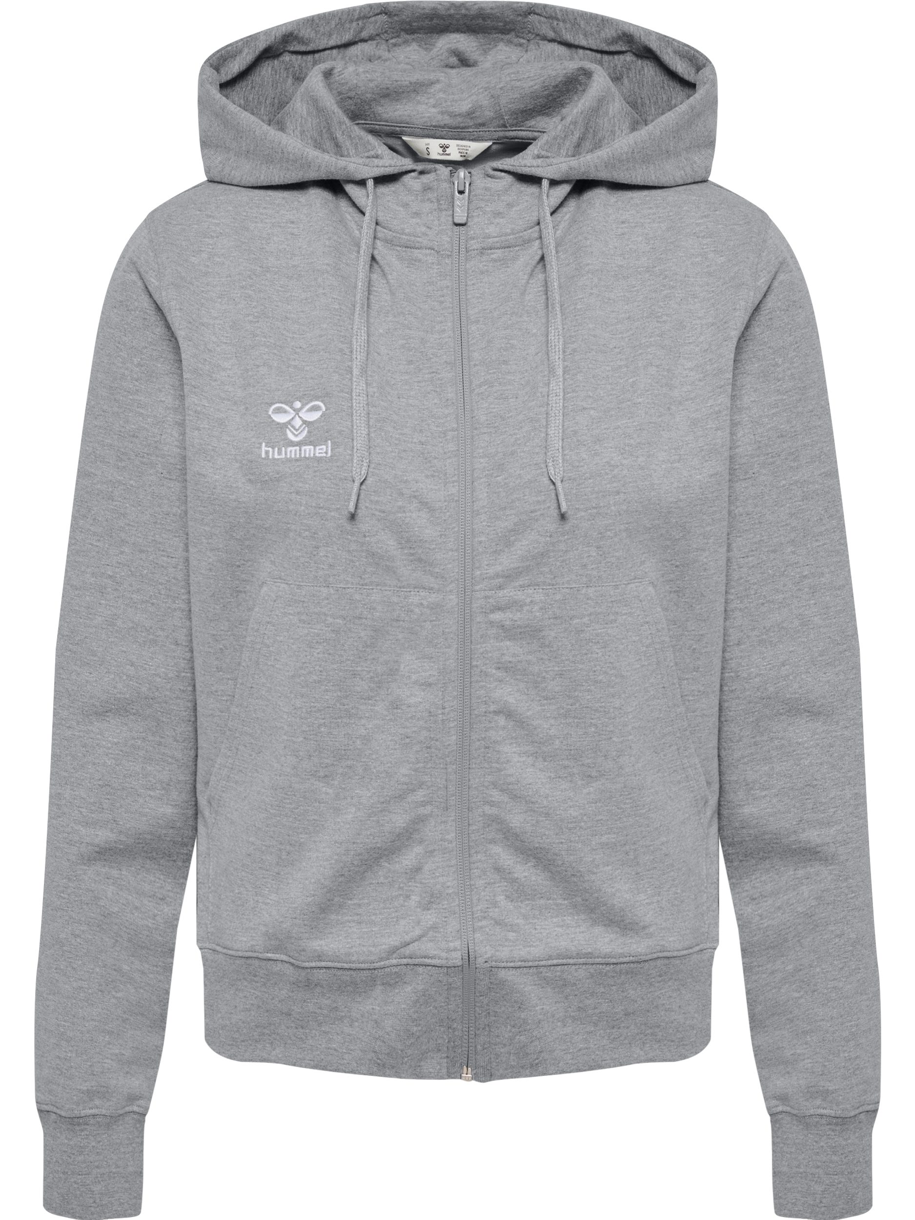 hummel Capuchonsweatvest dames sweatvesten maat XL grijs