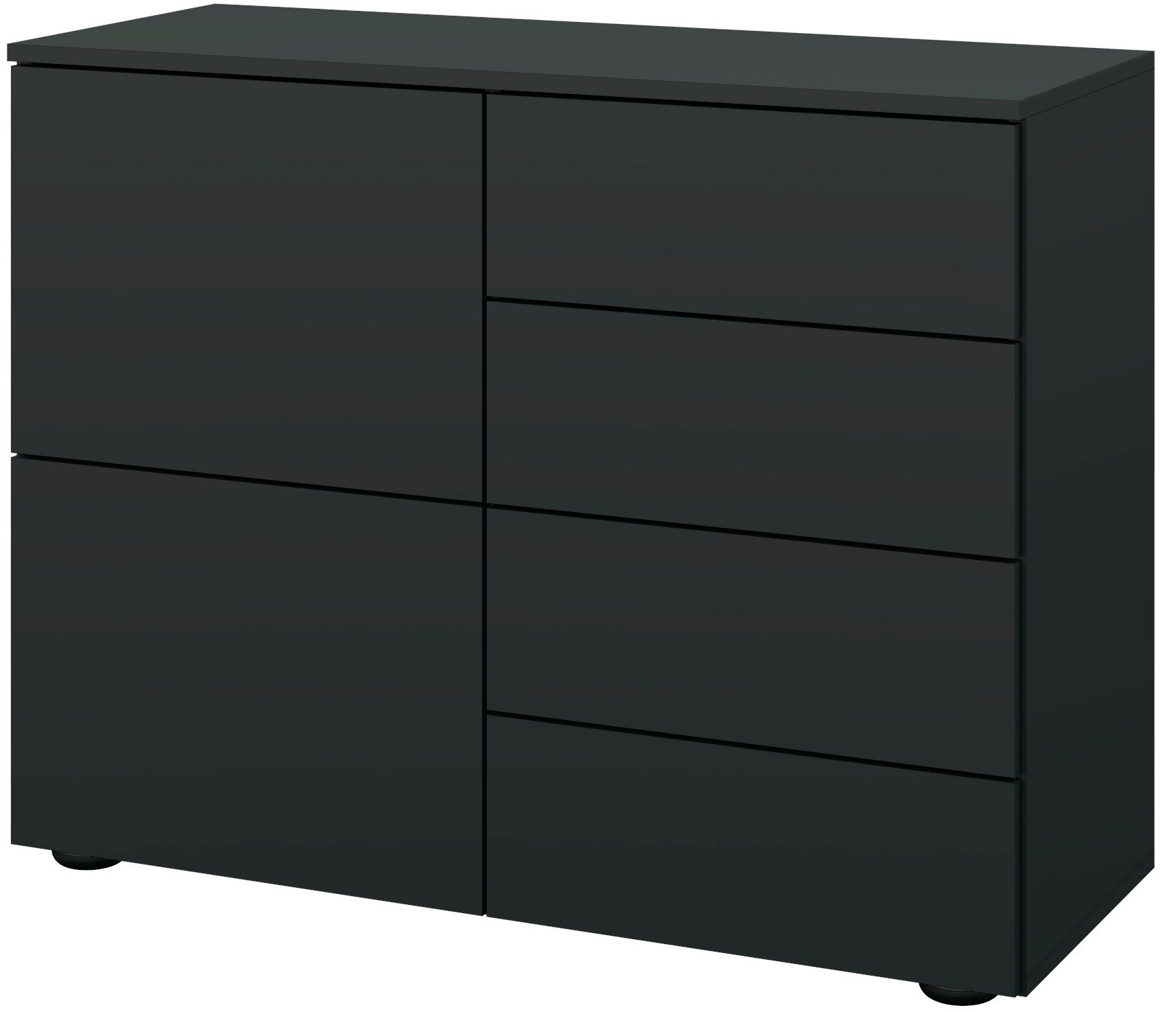 borchardt Möbel Kast Drukknop (Push-To-Open), in hoogte verstelbare planken