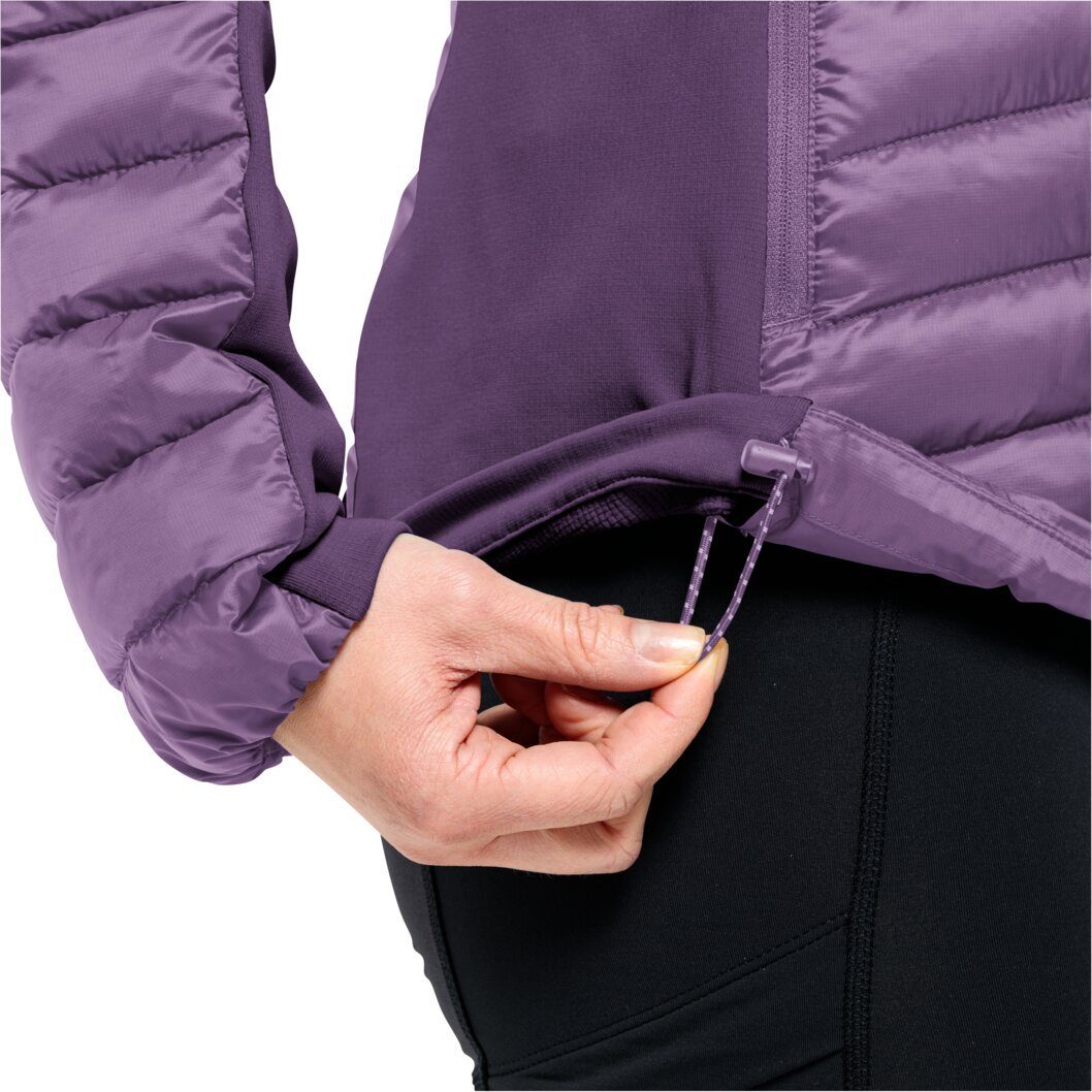 Jack Wolfskin Gewatteerde jas ROUTEBURN PRO INS JKT W winddicht, zeer waterafstotend, ademend