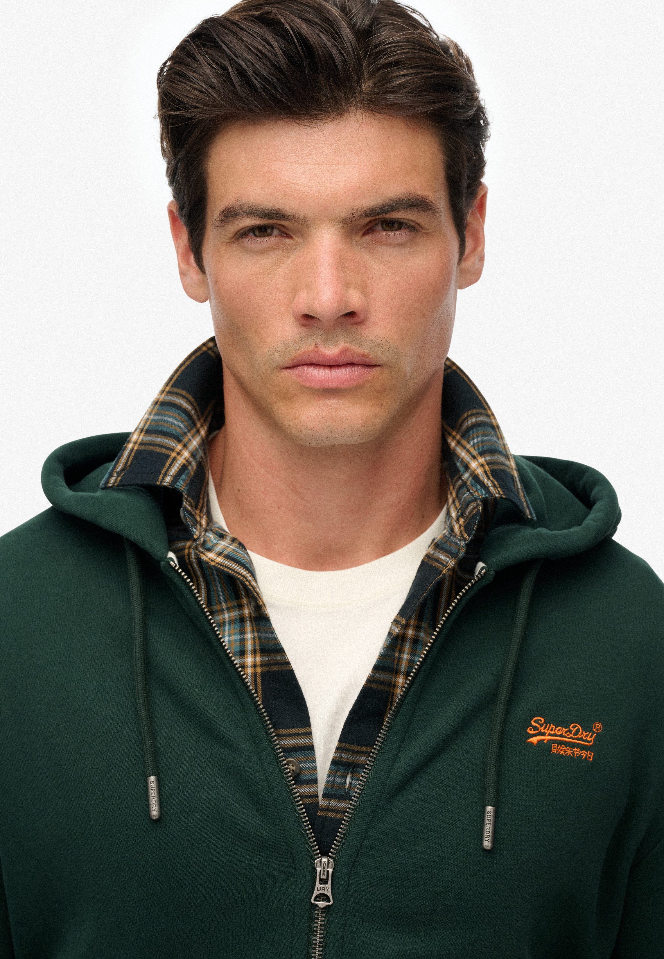 Superdry Capuchonsweatvest ESSENTIAL LOGO ZIP HOODIE HB
