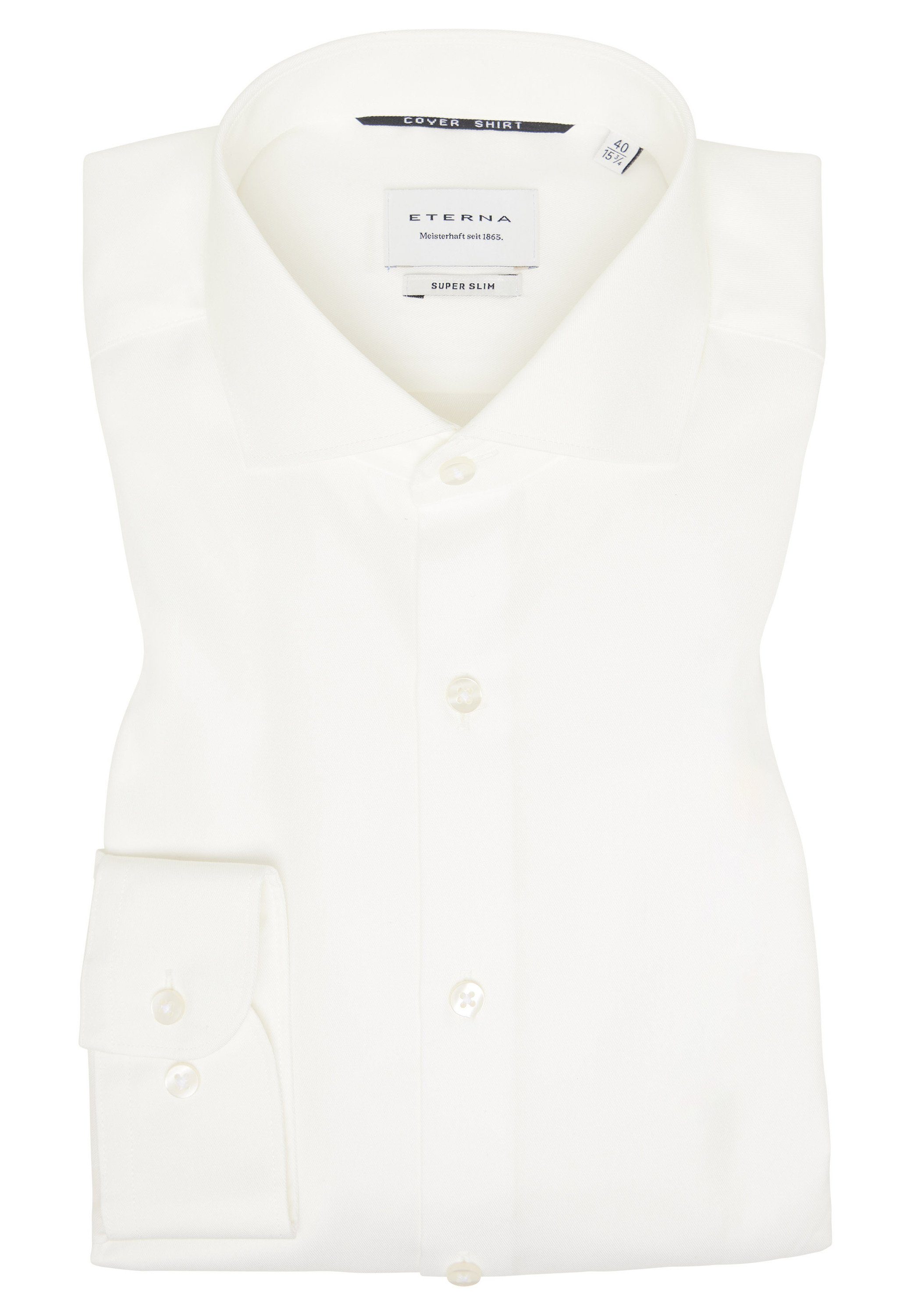 Eterna Overhemd met lange mouwen SUPER SLIM NON IRON (strijkvrij)