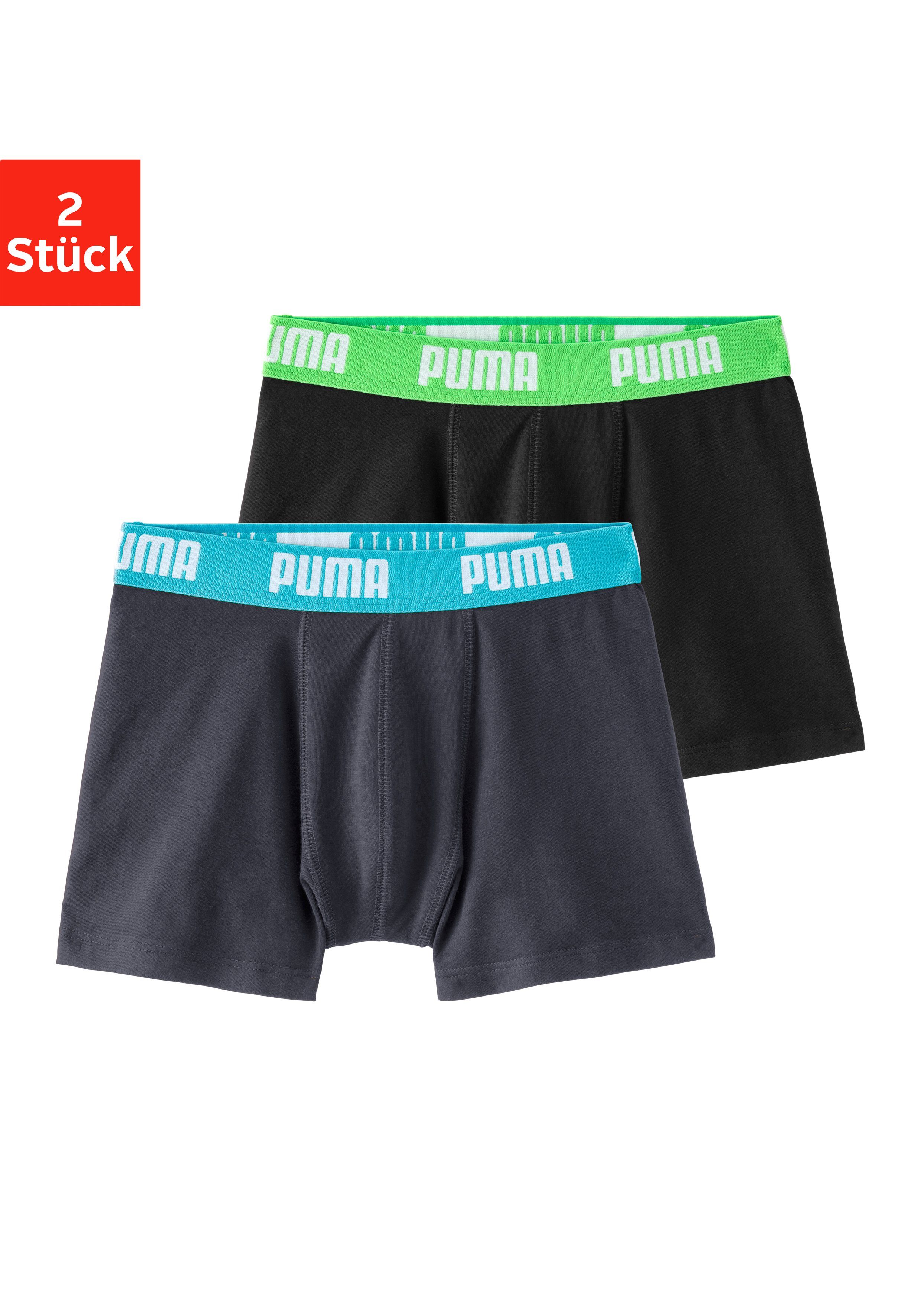 NU 20% KORTING: PUMA Boxershort weefband met logo (2 stuks)