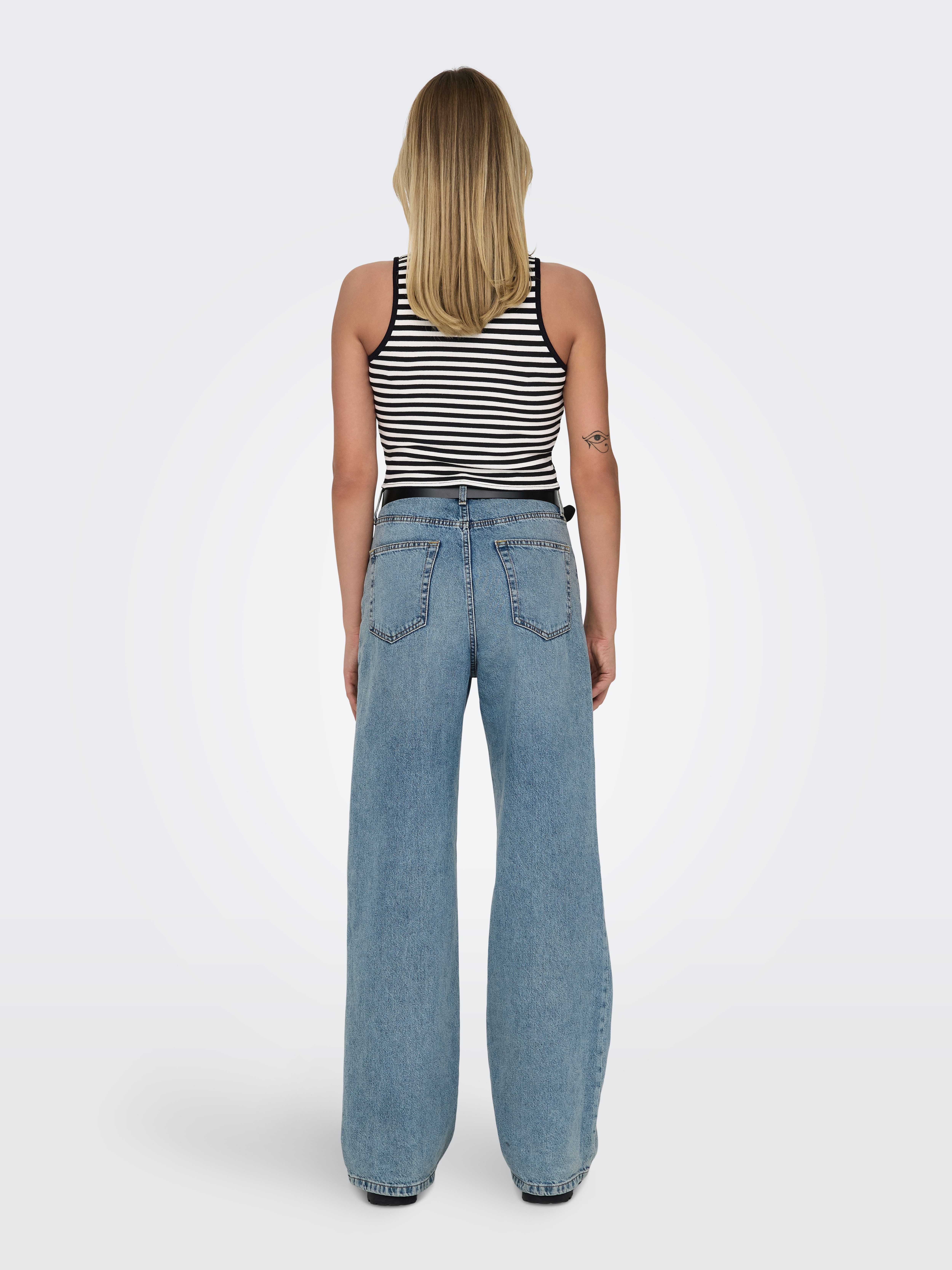 Only Crop-top ONLBELIA S/L CROP TOP CS JRS 2PACK (set, 2-delig)