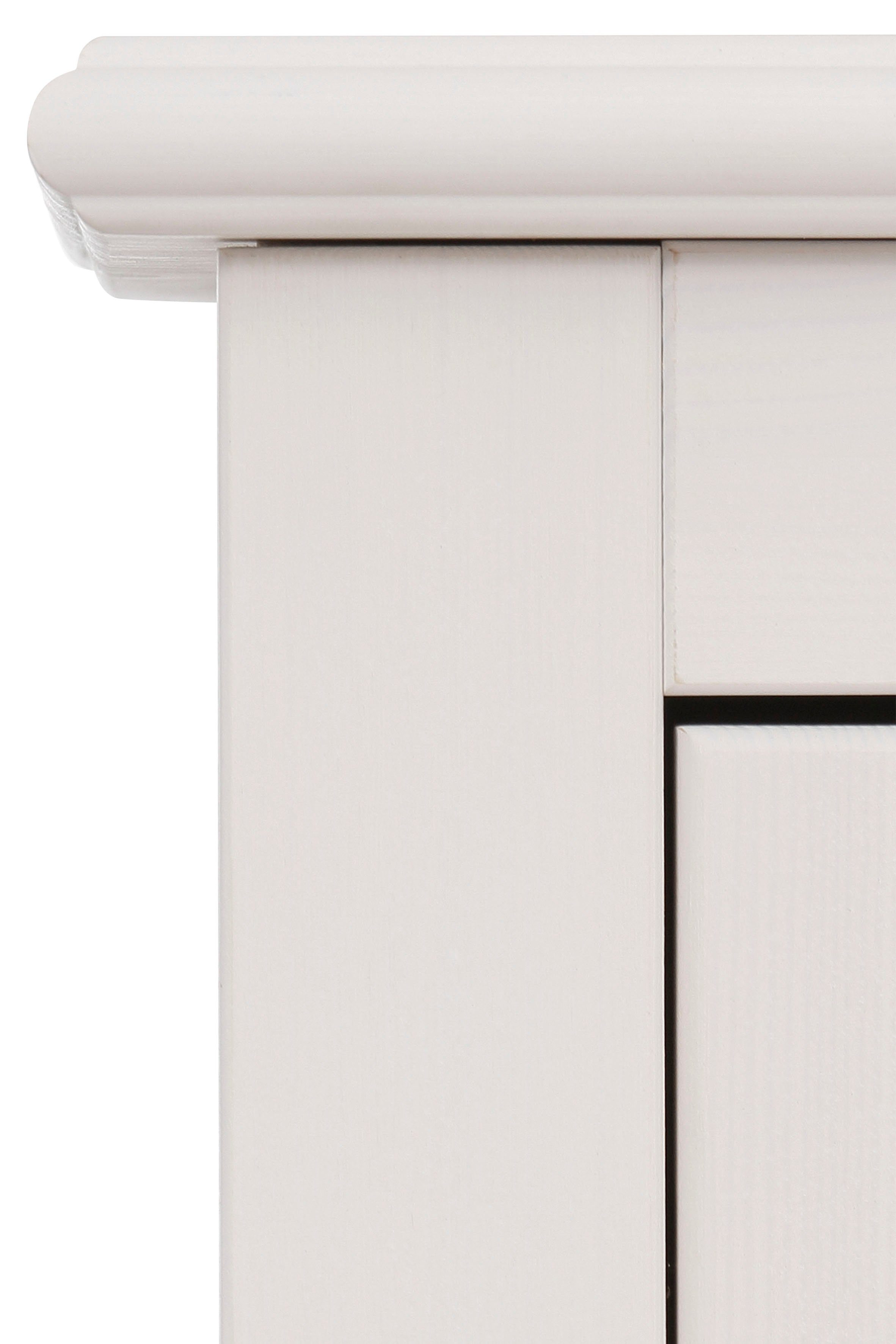 Home affaire Kast Rauna Breedte 118 cm, van massief grenen