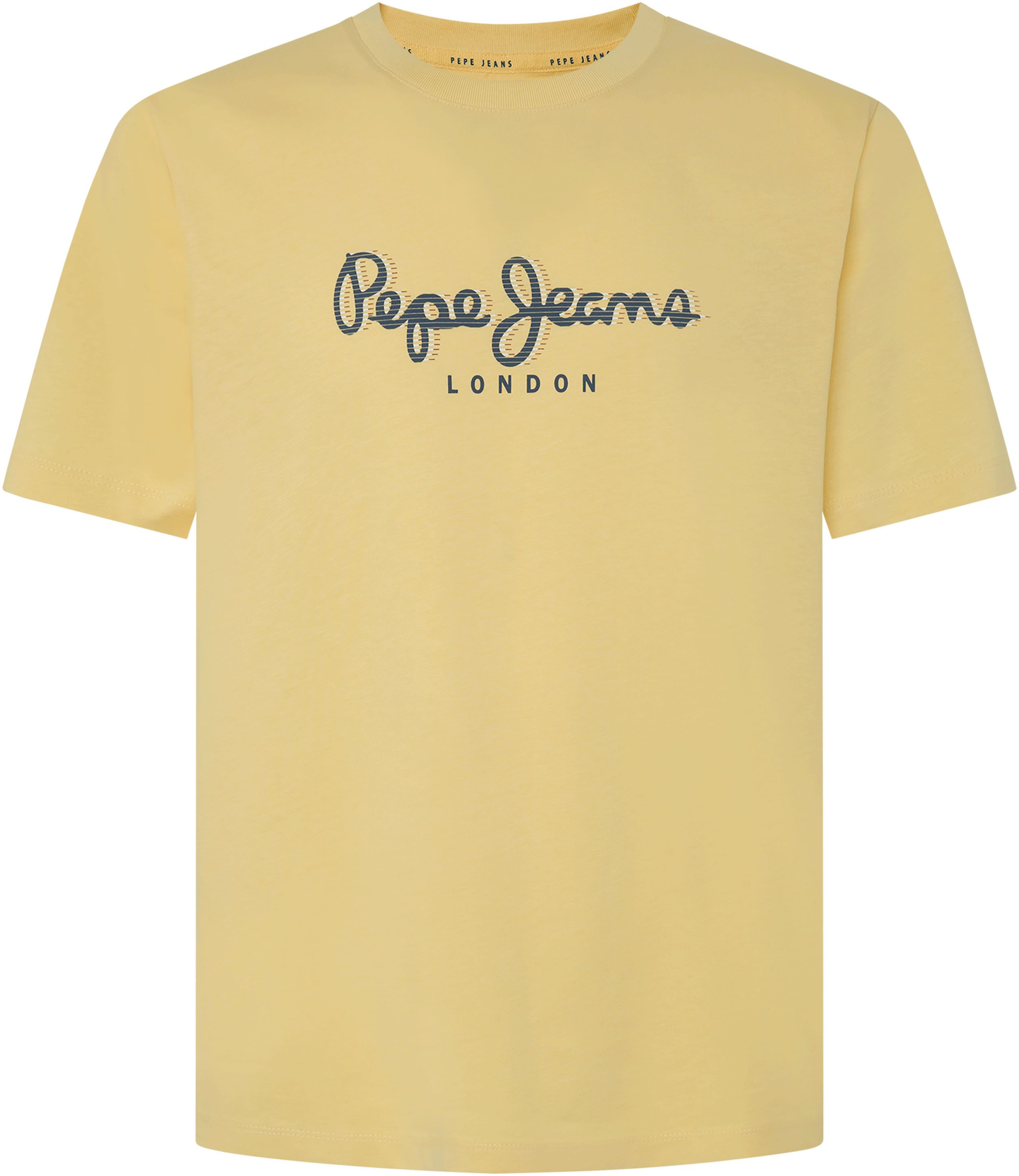 Pepe Jeans T-shirt Abel met logoprint op borsthoogte
