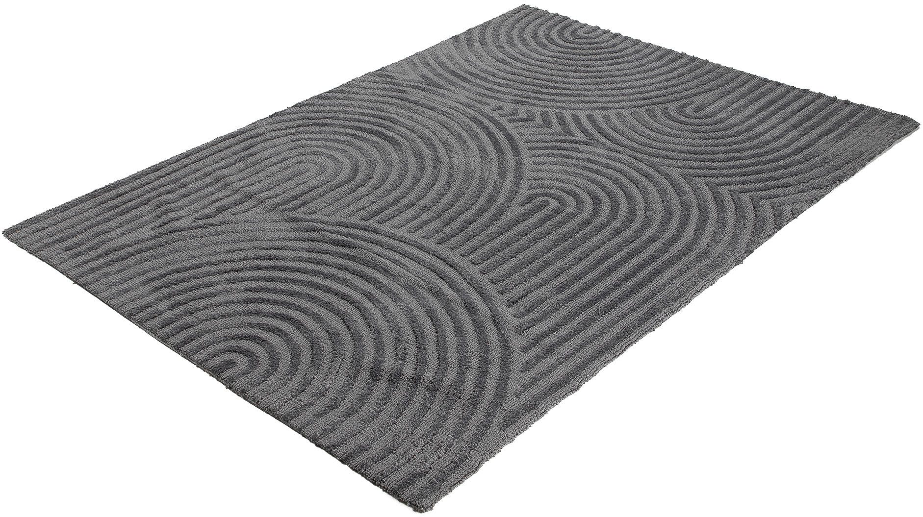 carpetfine Vloerkleed Holly Zen 1 Hoog-laag effect, geometrisch, tijdloos ontwerp, decoratief hoogtepunt