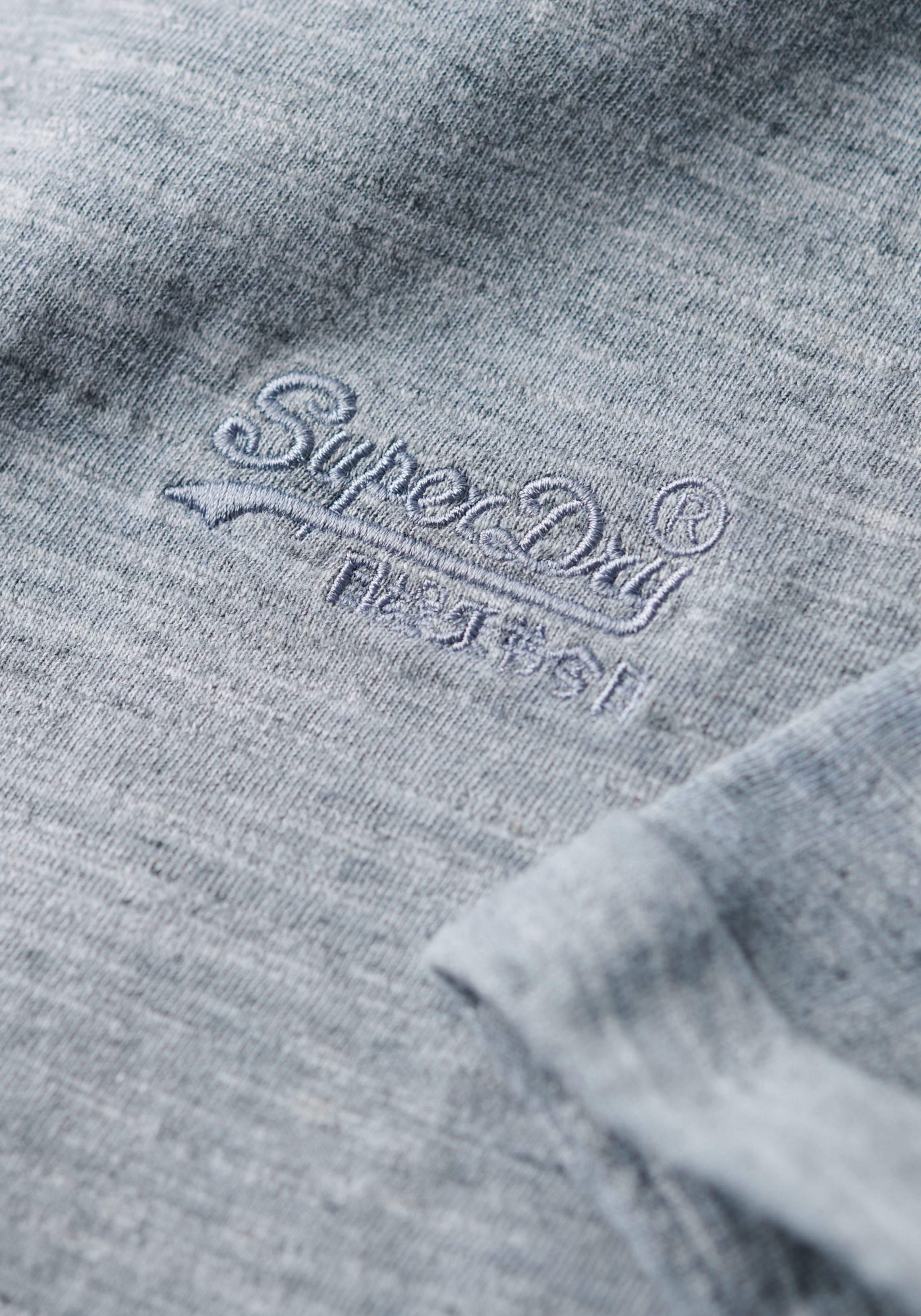Superdry Shirt met ronde hals OD SLUB MARL T SHIRT