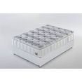 istikbal pocketveringsmatras new comfort sleep onvergelijkbaar slaapcomfort, met opgestikte comfortschuimtopmatras hoogte 35 cm wit