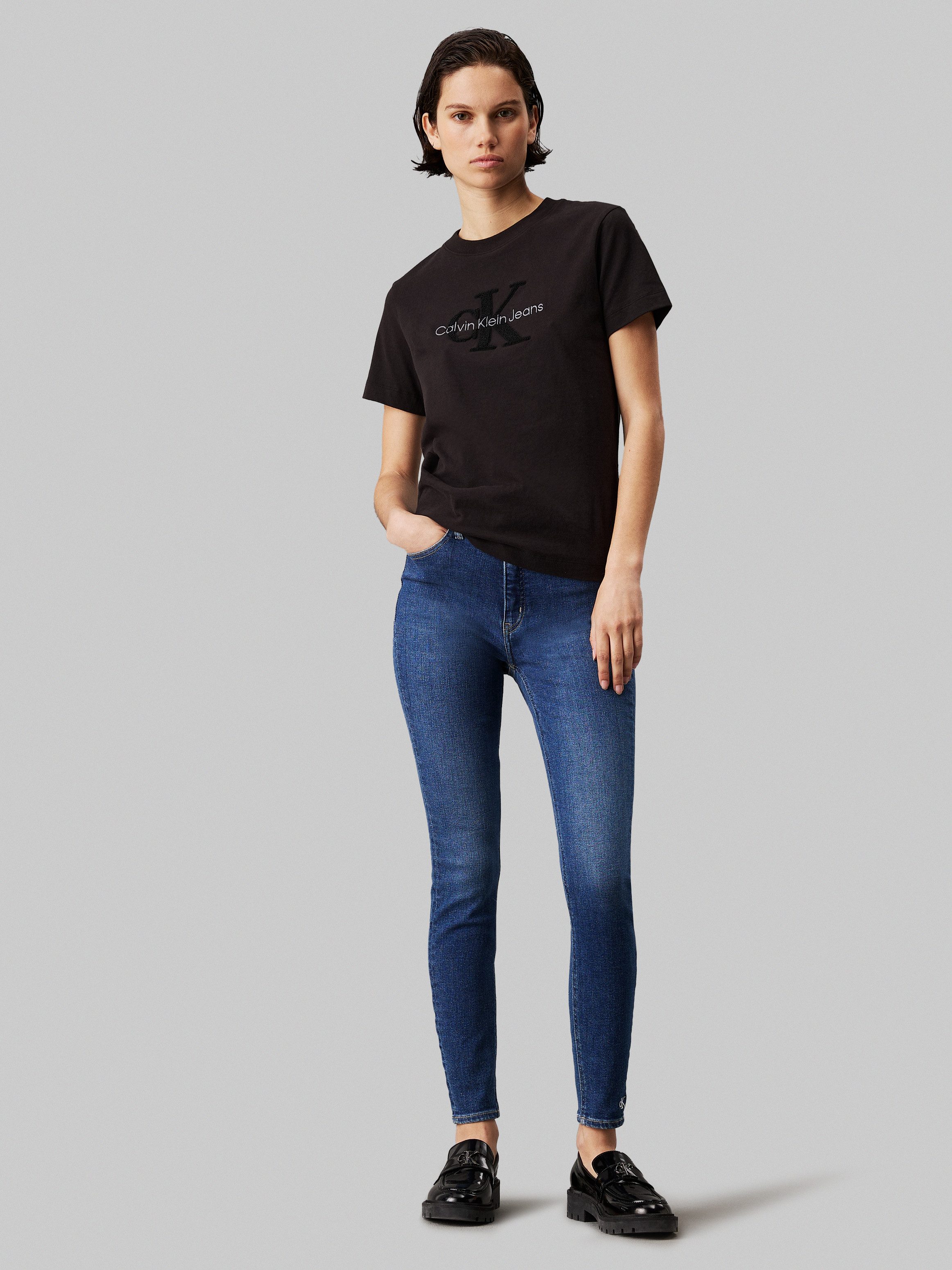 Calvin Klein Skinny fit jeans HIGH RISE SUPER SKINNY ANKLE