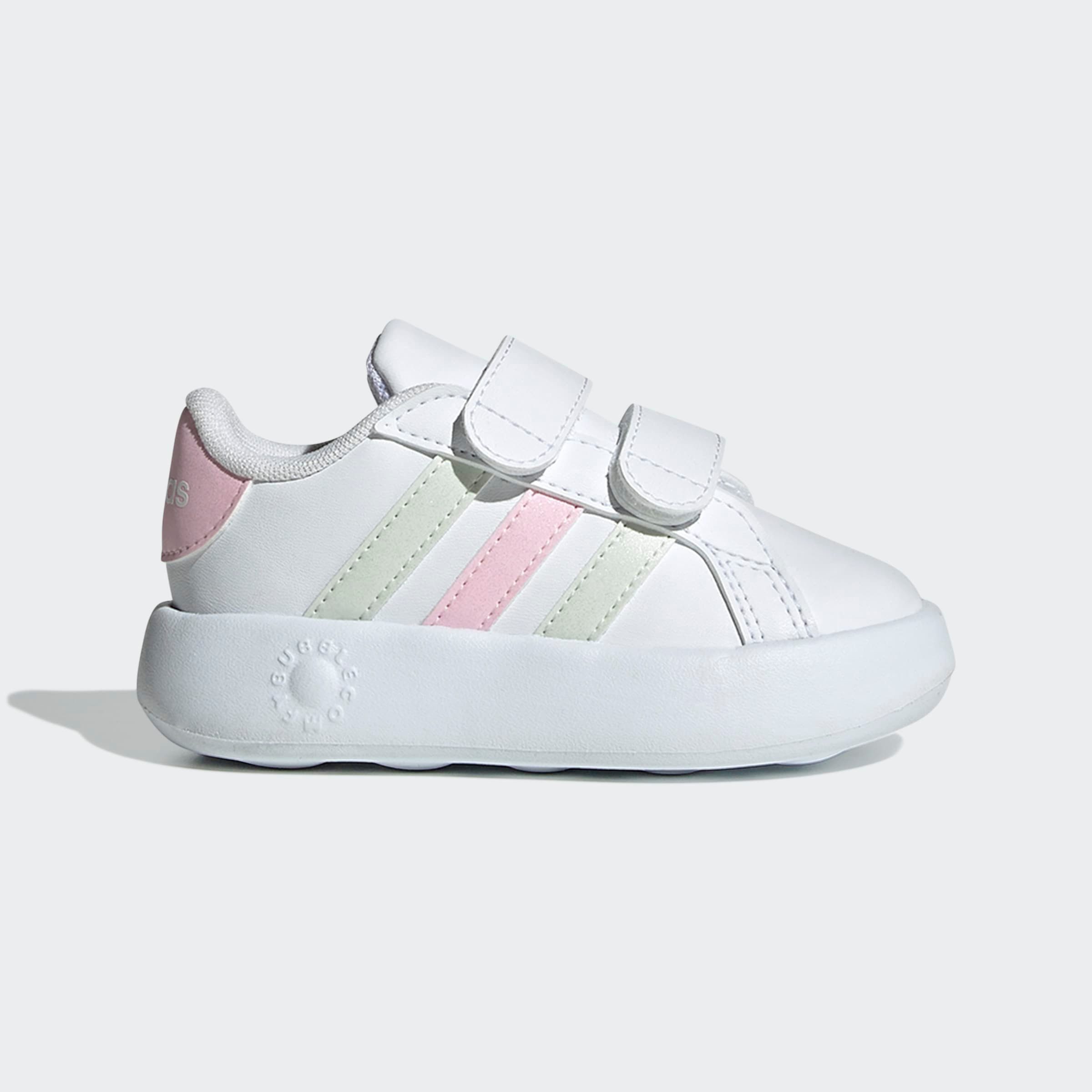 adidas Sportswear Klittenbandschoenen GRAND COURT 2.0 KIDS Design geïnspireerd op de adidas Superstar, voor kinderen