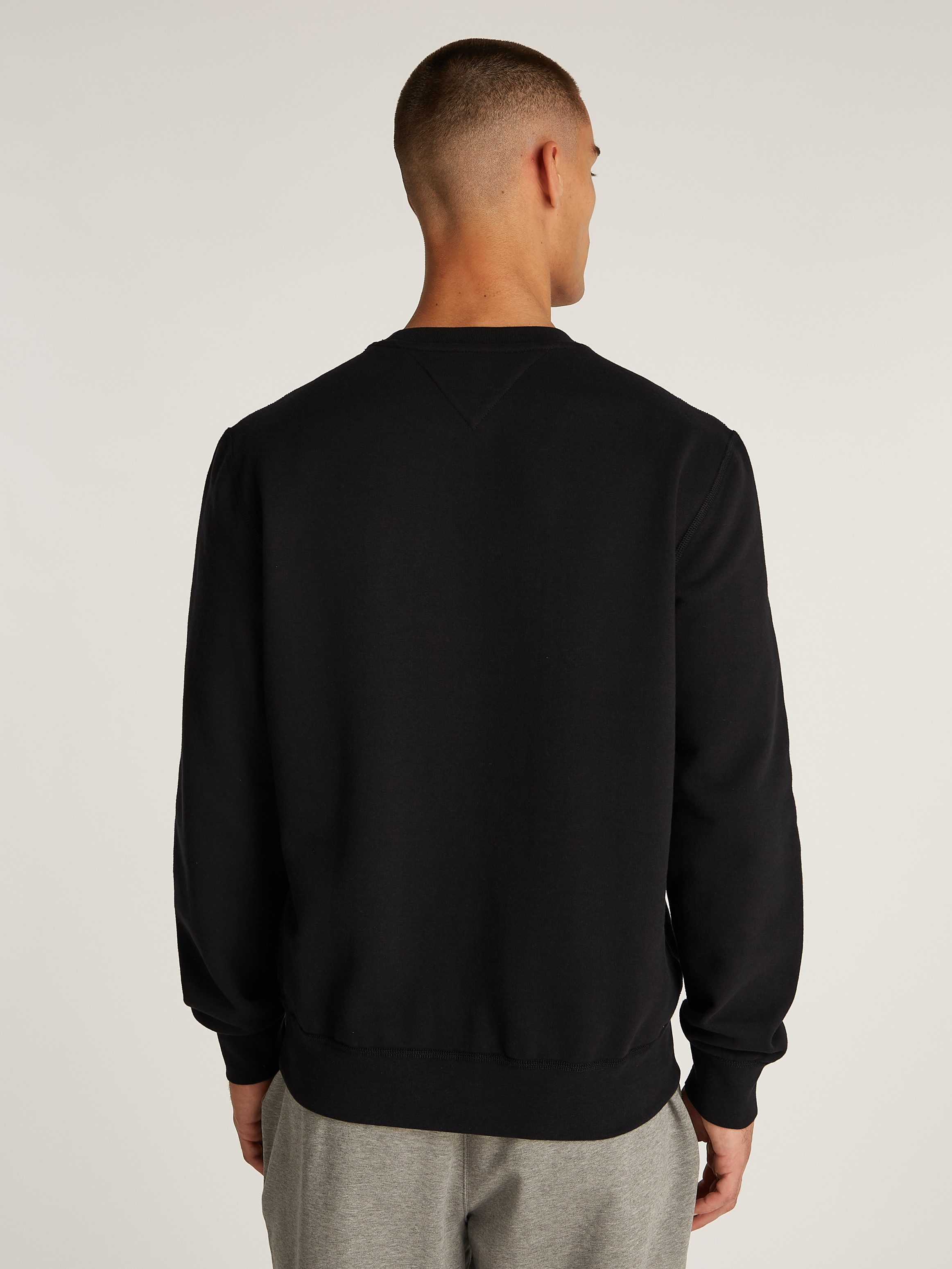 Tommy Hilfiger Sweatshirt ESSENTIAL FLEECE CREWNECK met logoborduursel