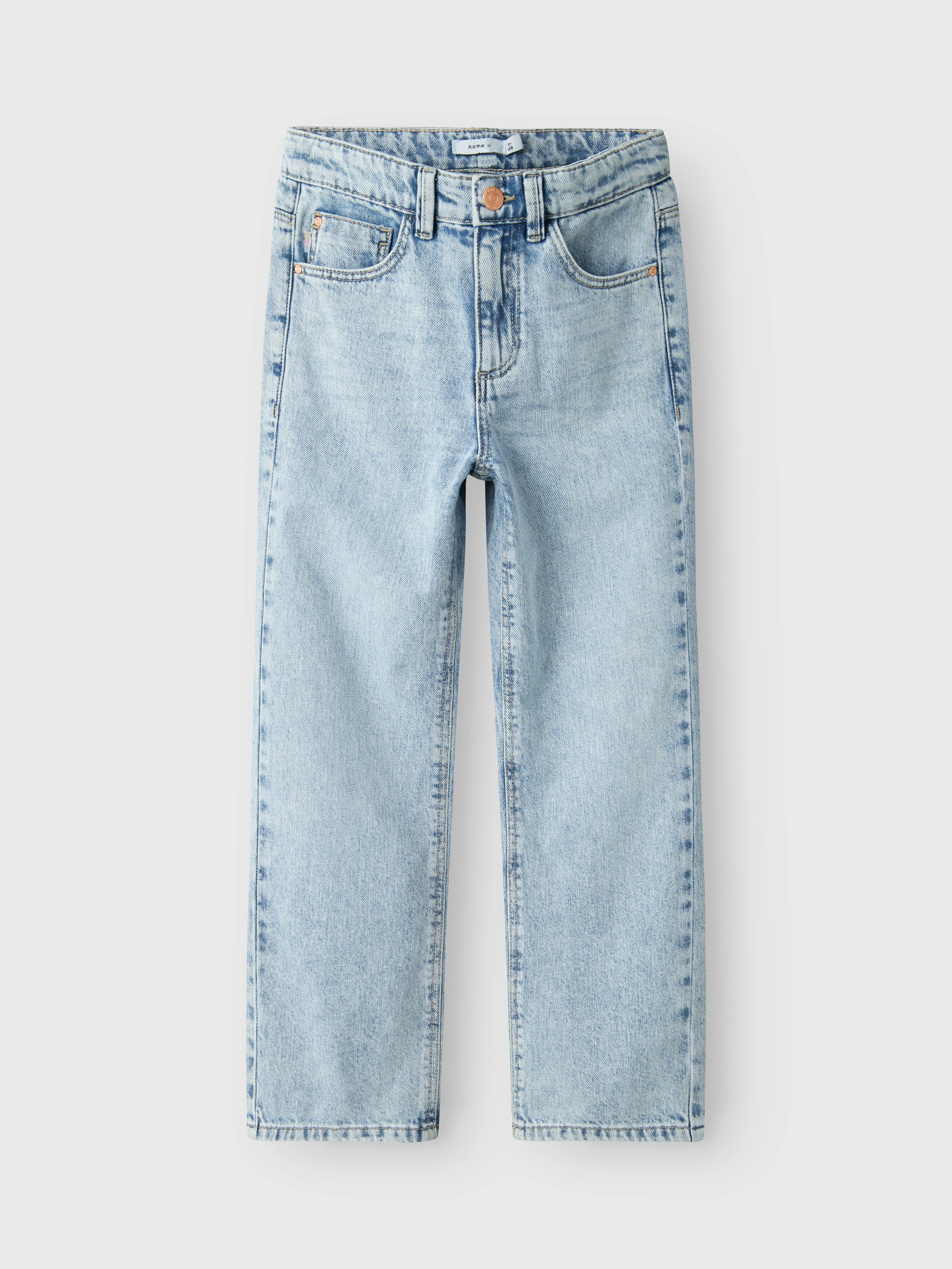 Name It Straight jeans NKFROSE HW STRAIGHT JEANS 9222-BE NOOS