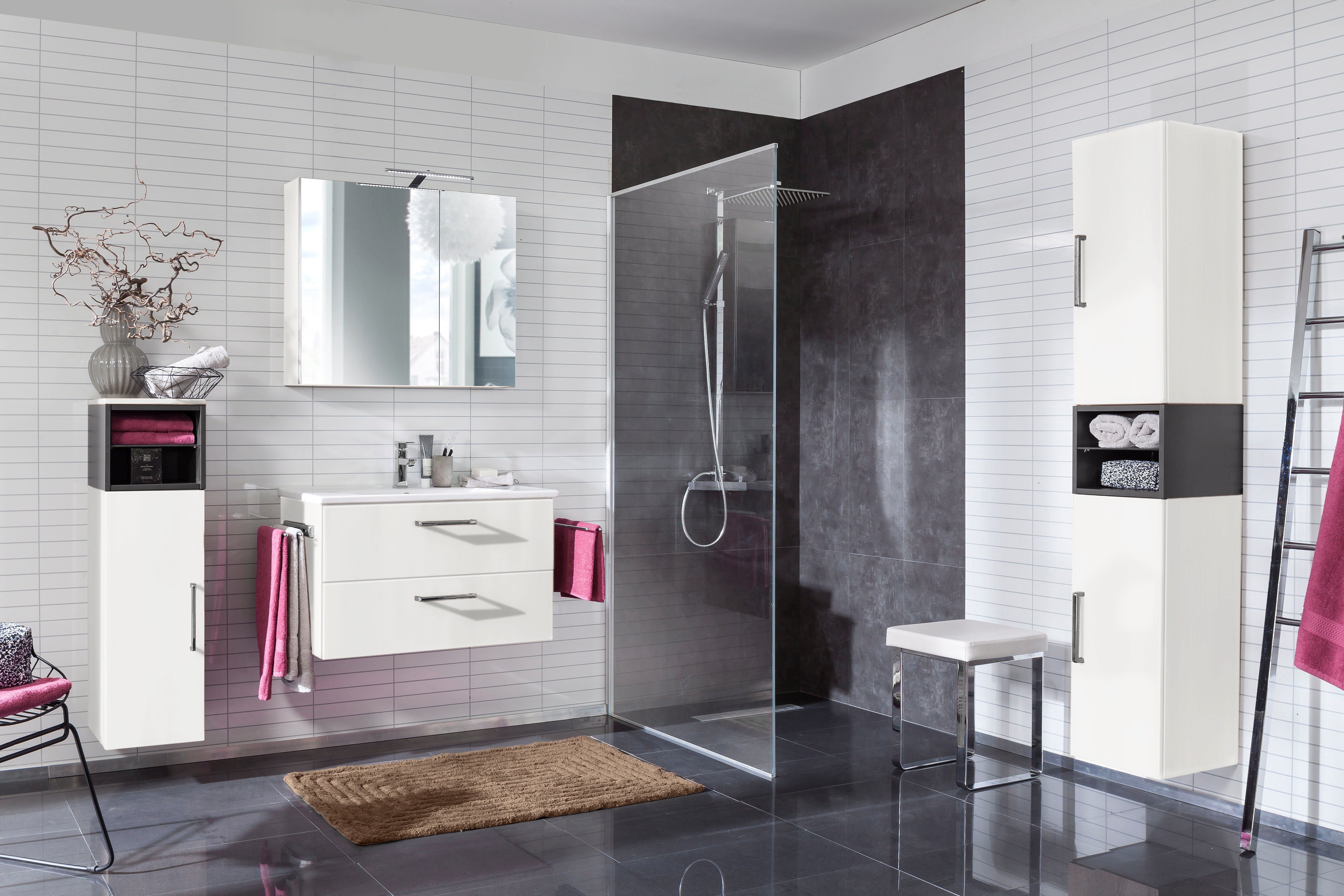 OPTIFIT Wastafelonderkast Napoli met soft-closefunctie, breedte 65 cm