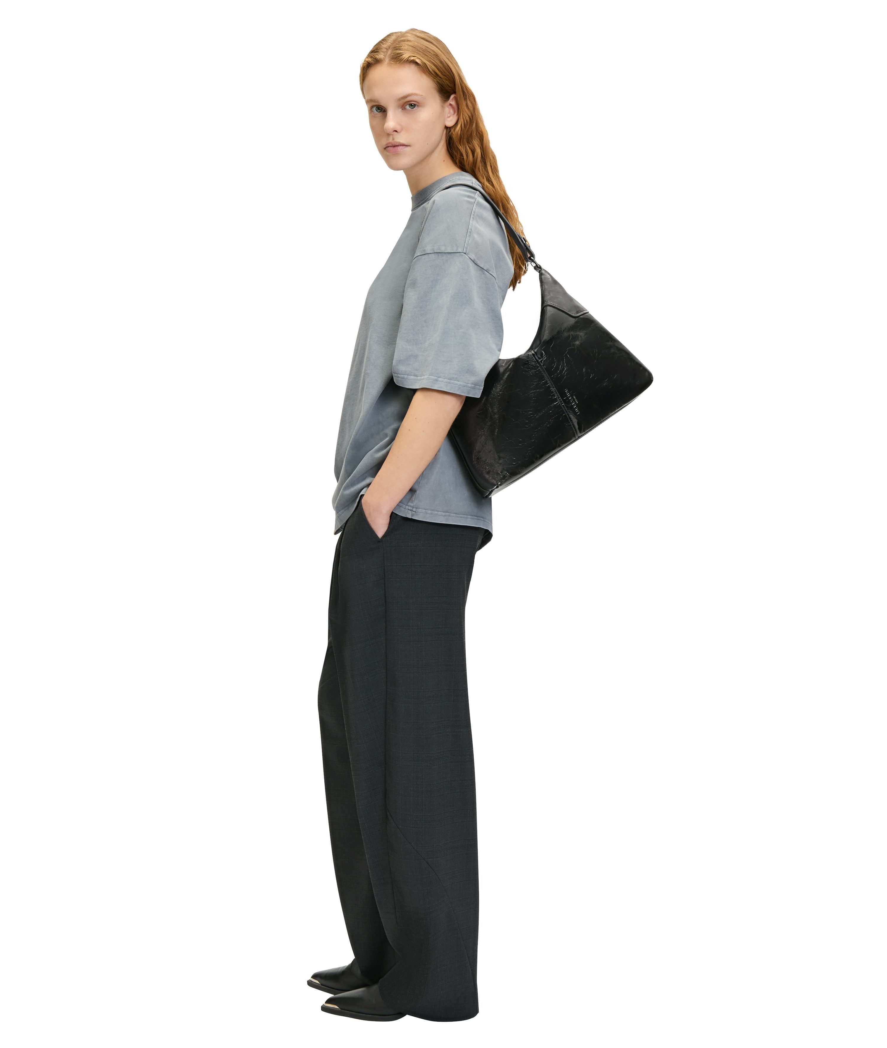 Liebeskind Berlin Hobo-tas Hobo M MILA LACK DISTRESSED