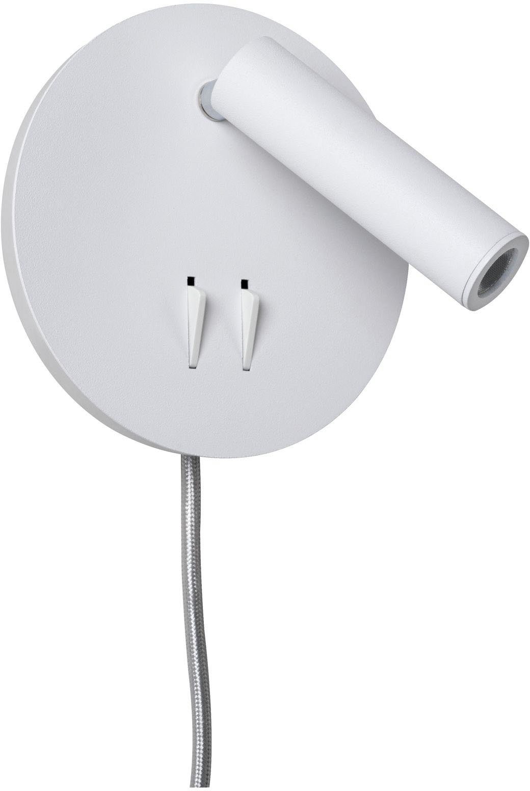 Paulmann Led-wandlamp Tabari 4 W/ 1,4 W Wit/Chroom, Metaal (1 stuk) wandlampen wit
