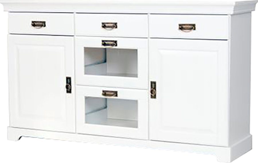 Home affaire Dressoir Rügen Commode van massief dennenhout, FSC®, breedte 145 of 180 cm