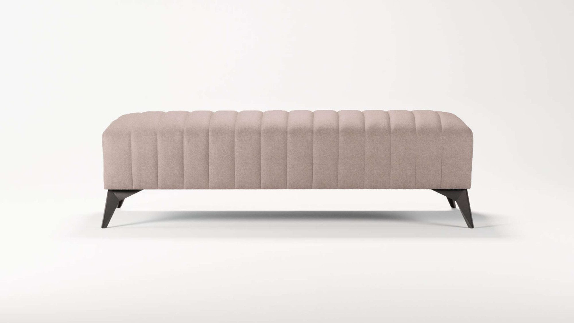 Places of Style Hocker MATTHEW zitpoef XXL, afmetingen B/D/H: 140/60/43 cm