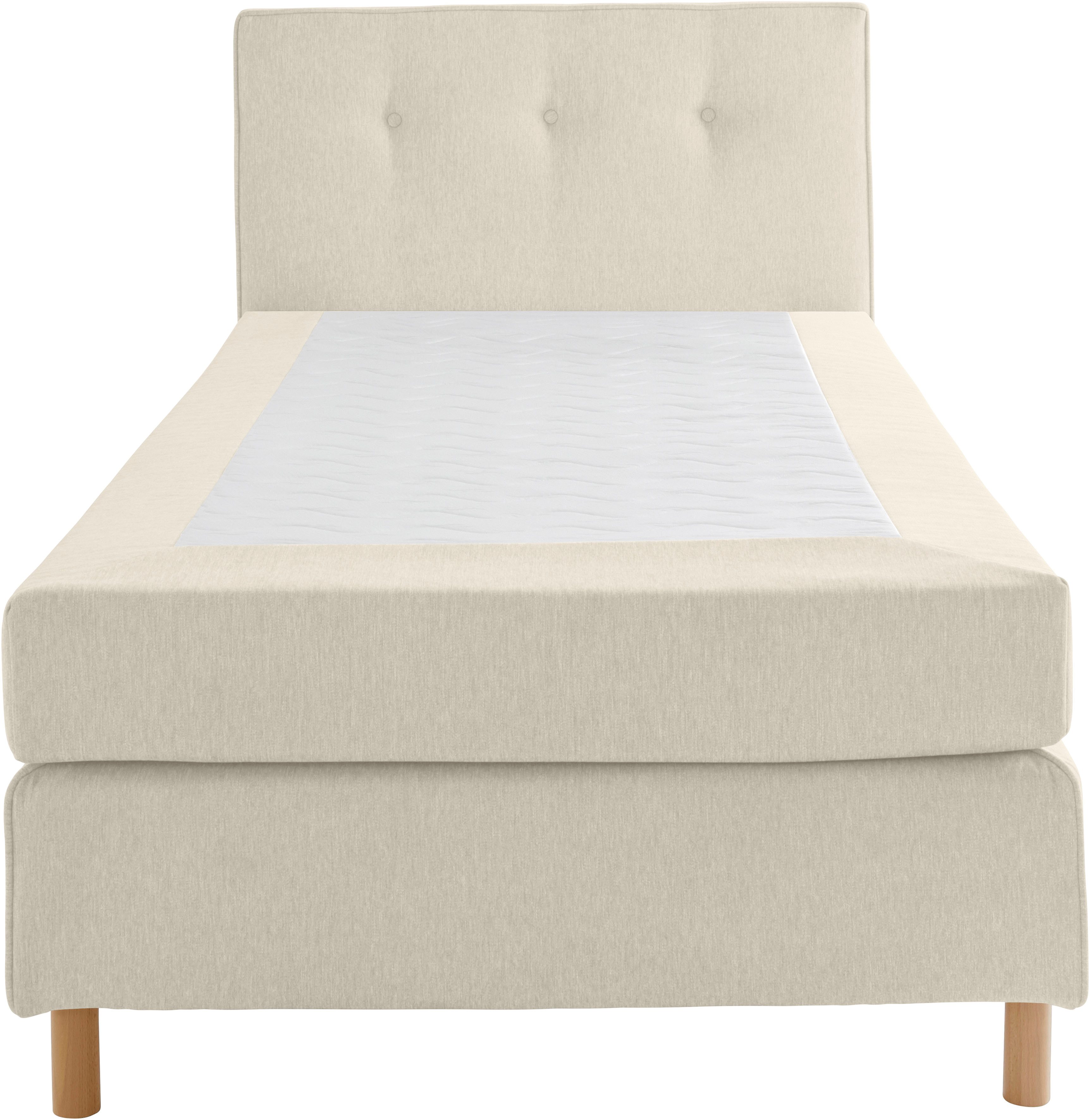Home affaire Boxspring Heimatblick 100x200cm naar wens uitbreidbaar naar dubbel- en familiebest
