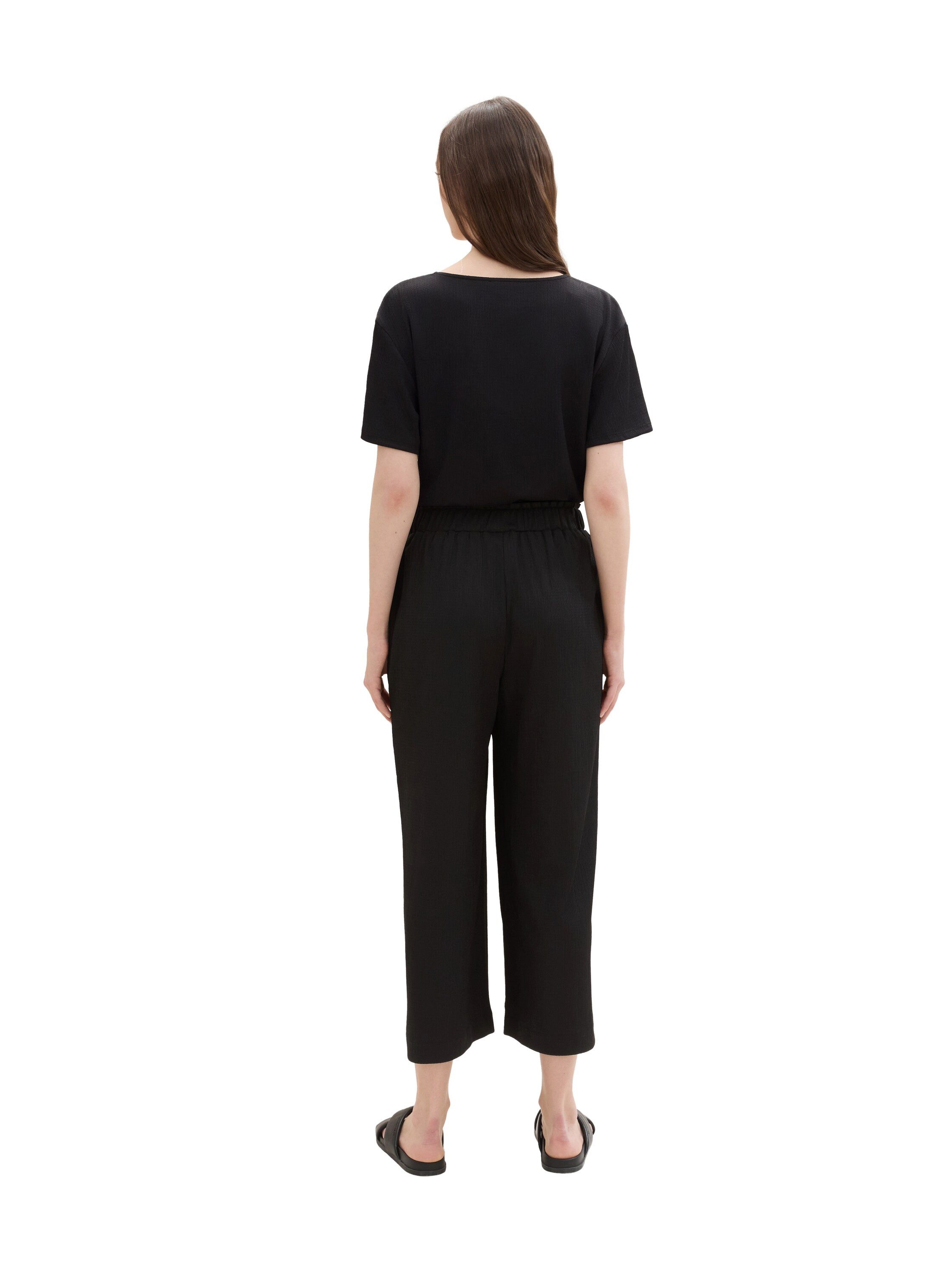 Tom Tailor Denim Culotte met gestreept patroon