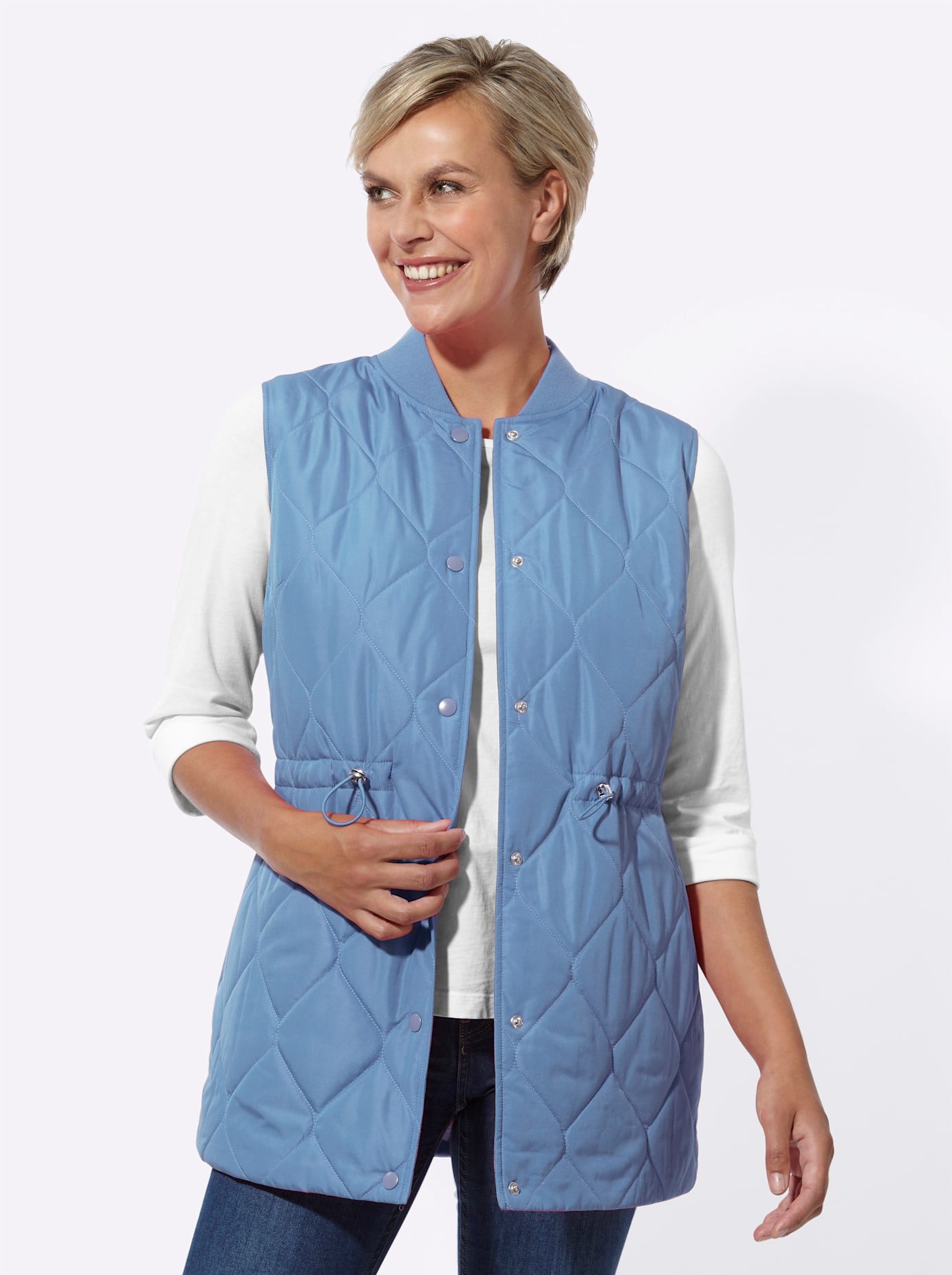 Classic Basics Bodywarmer bovenkleding maat 46 blauw
