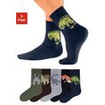 h.i.s sokken met dinosaurusmotieven (5 paar) multicolor