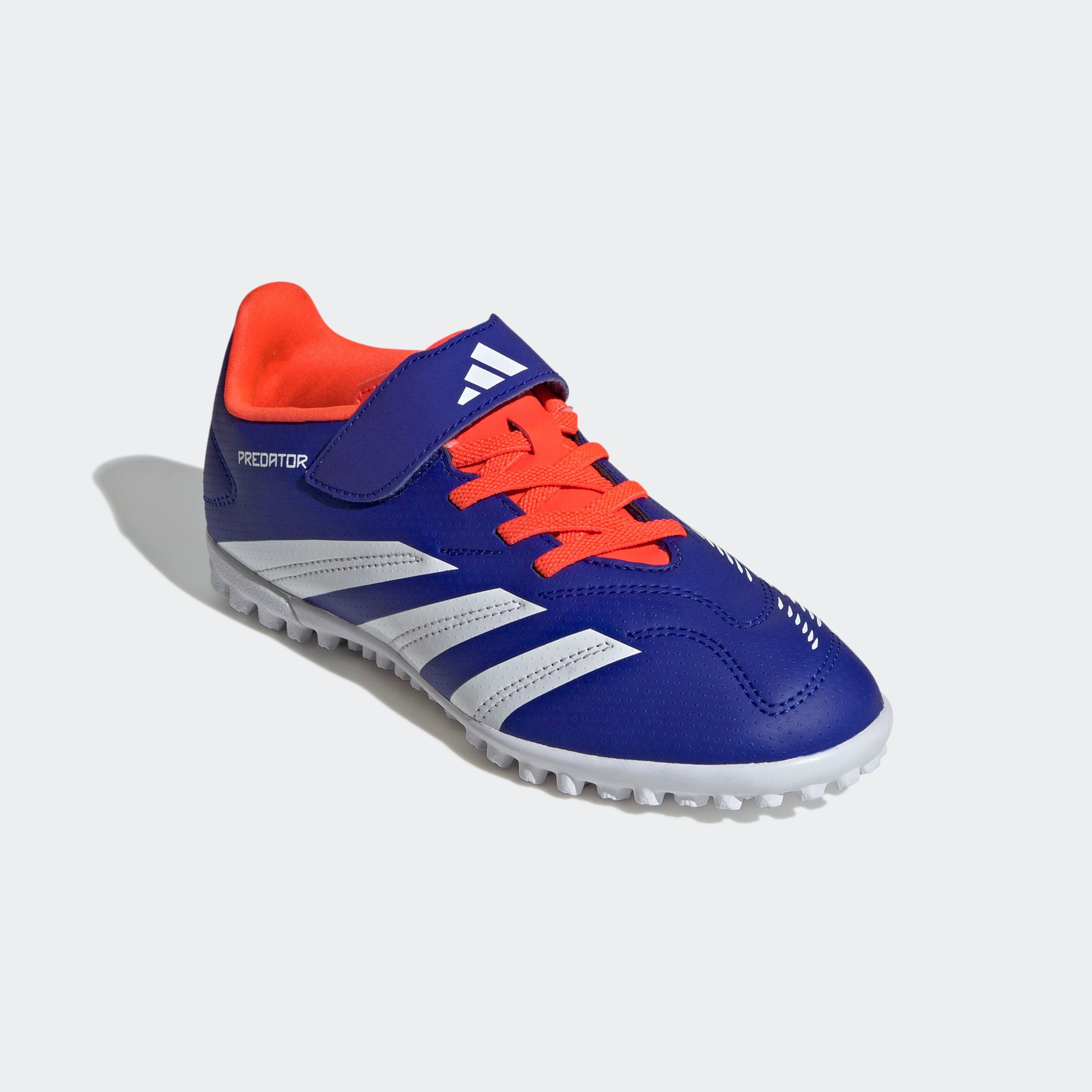 adidas Performance Voetbalschoenen PREDATOR CLUB HOOK-AND-LOOP TF KIDS jongens zaalvoetbalschoenen maat 38,5 EU blauw