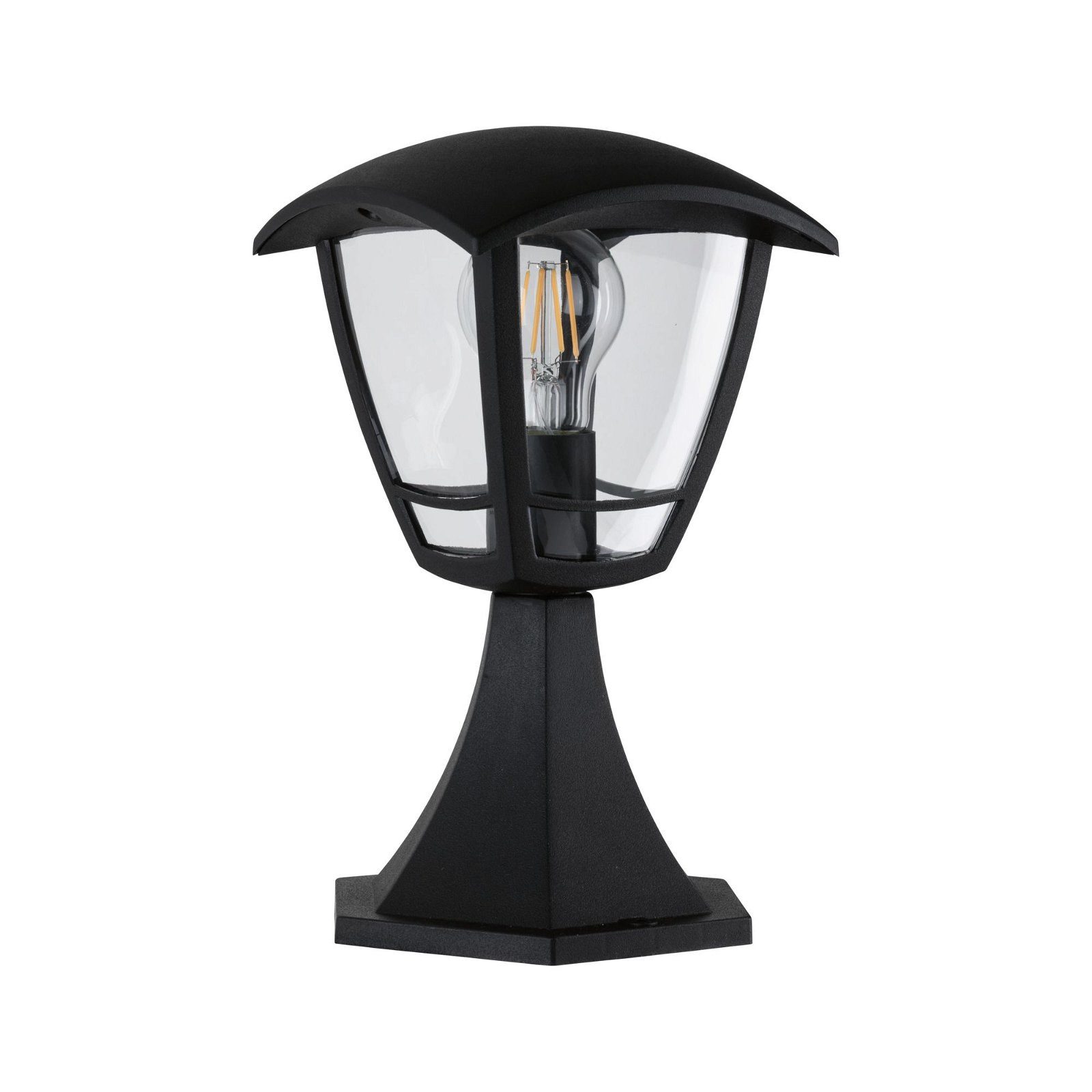 Paulmann Paalverlichting Classic Curved 280mm max. 12W 230V helder, zwart E27 kunststof (1 stuk)