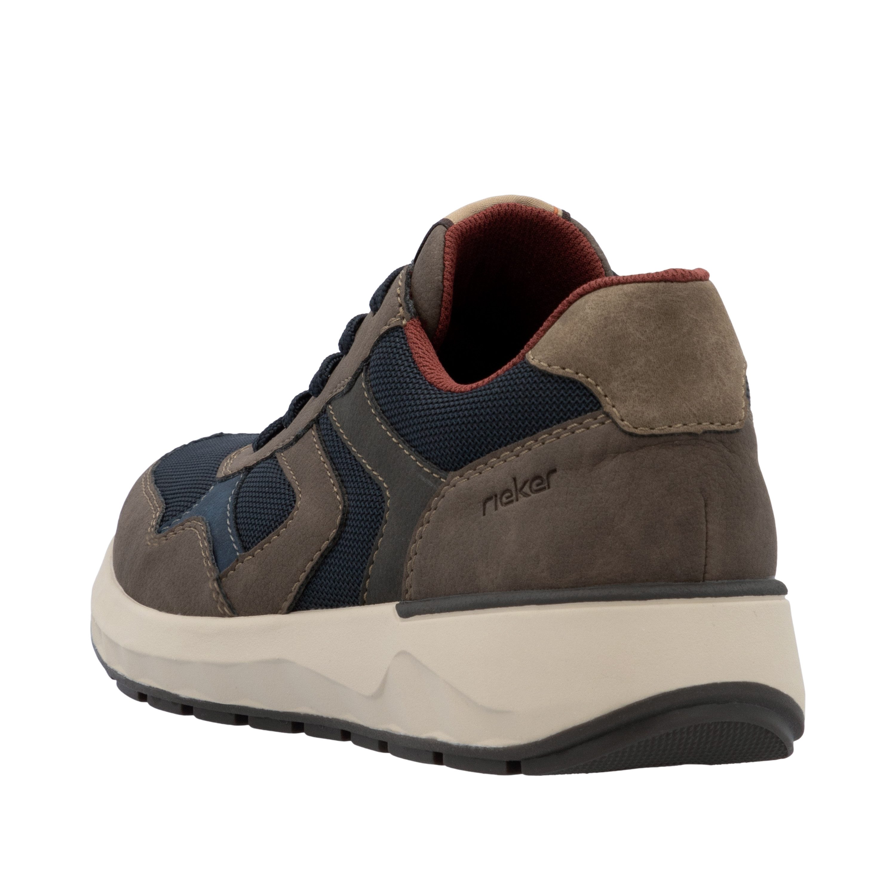 Rieker Sneakers Veterschoenen, lage schoen, vrijetijdsschoen met zachte schacht