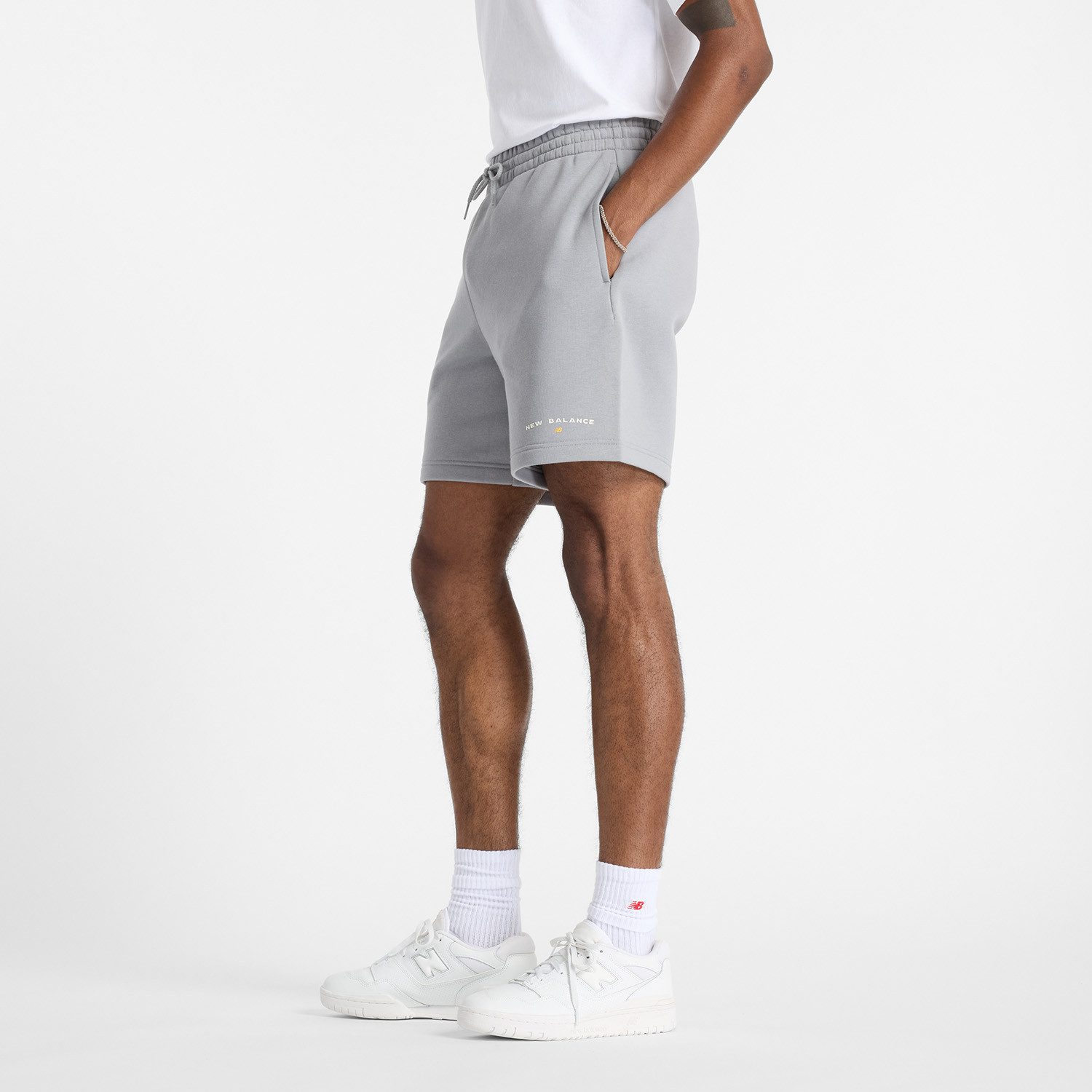 New Balance Sweatshort REIMAGINED FLEECE GRAPHIC SHORT 7"