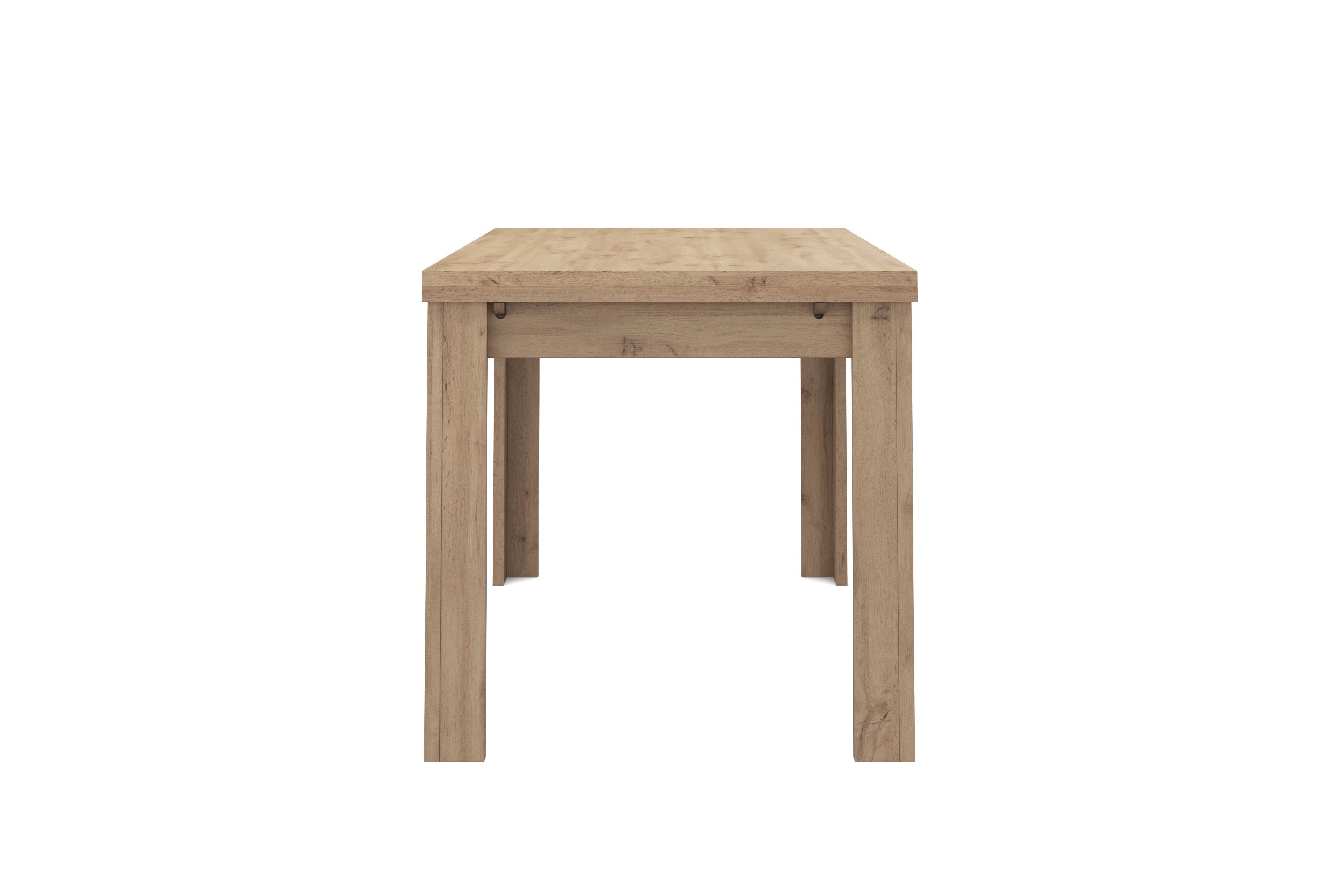 Mäusbacher Eettafel Monti BESTSELLER!, tafel, keukentafel, uittrekbare tafel uit te trekken tot 136 cm