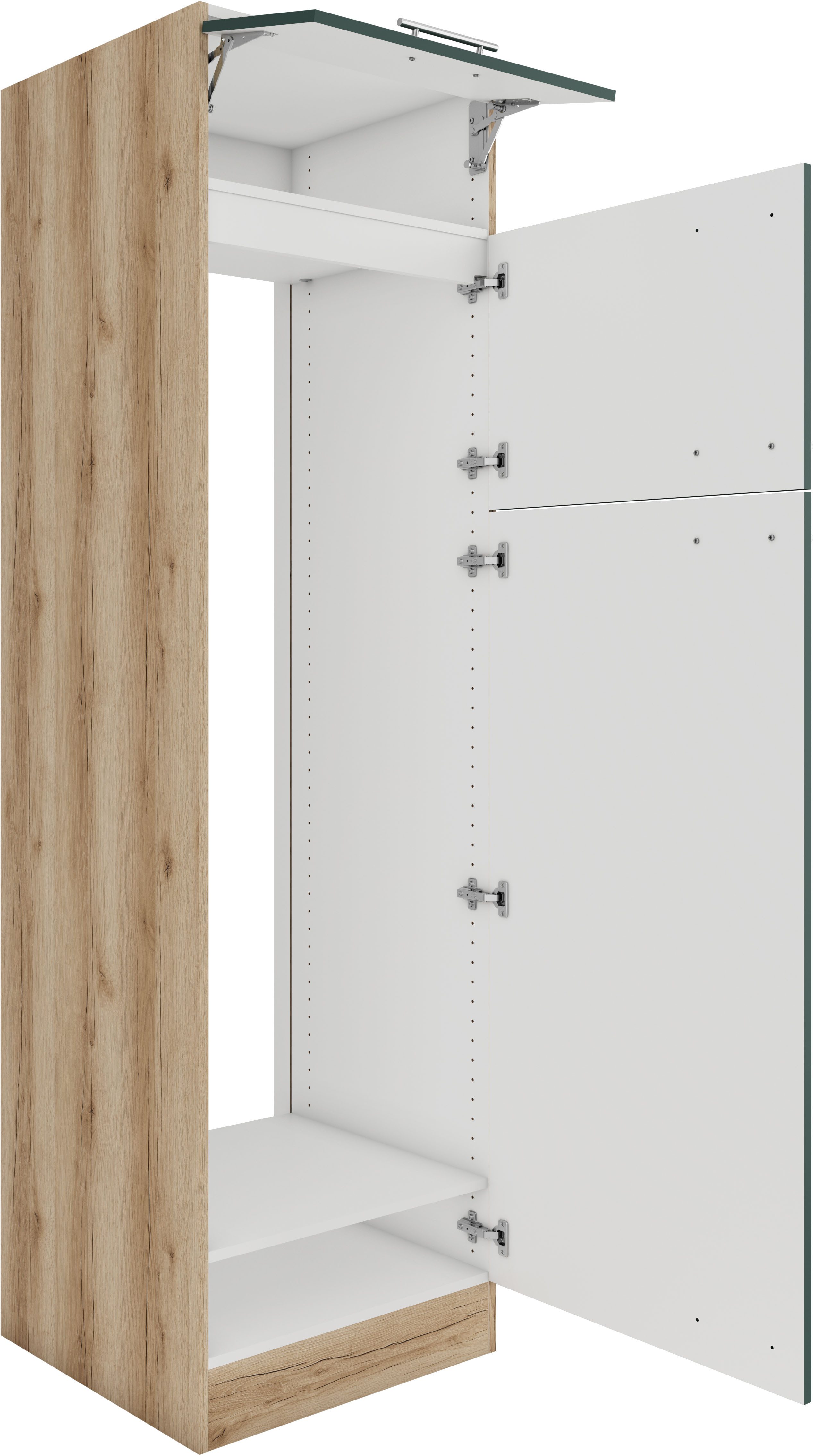 OPTIFIT Koelkastombouw Bella Breedte 60 cm, niche-afmetingen B/D/H 56,7/55,5/144,6 cm