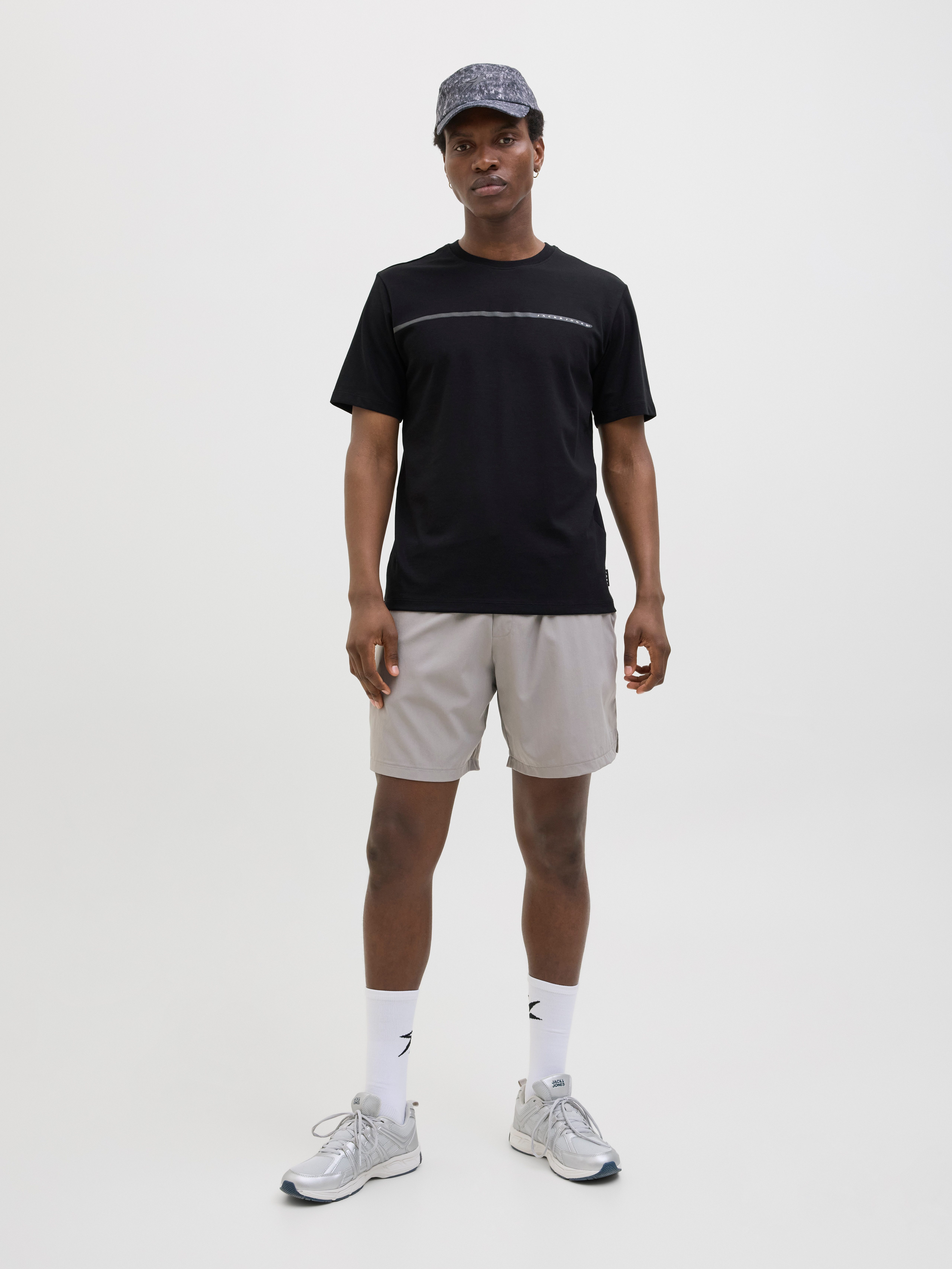 Jack & Jones T-shirt JCOFUSION FULL BRANDING TEE SS CREW NOOS