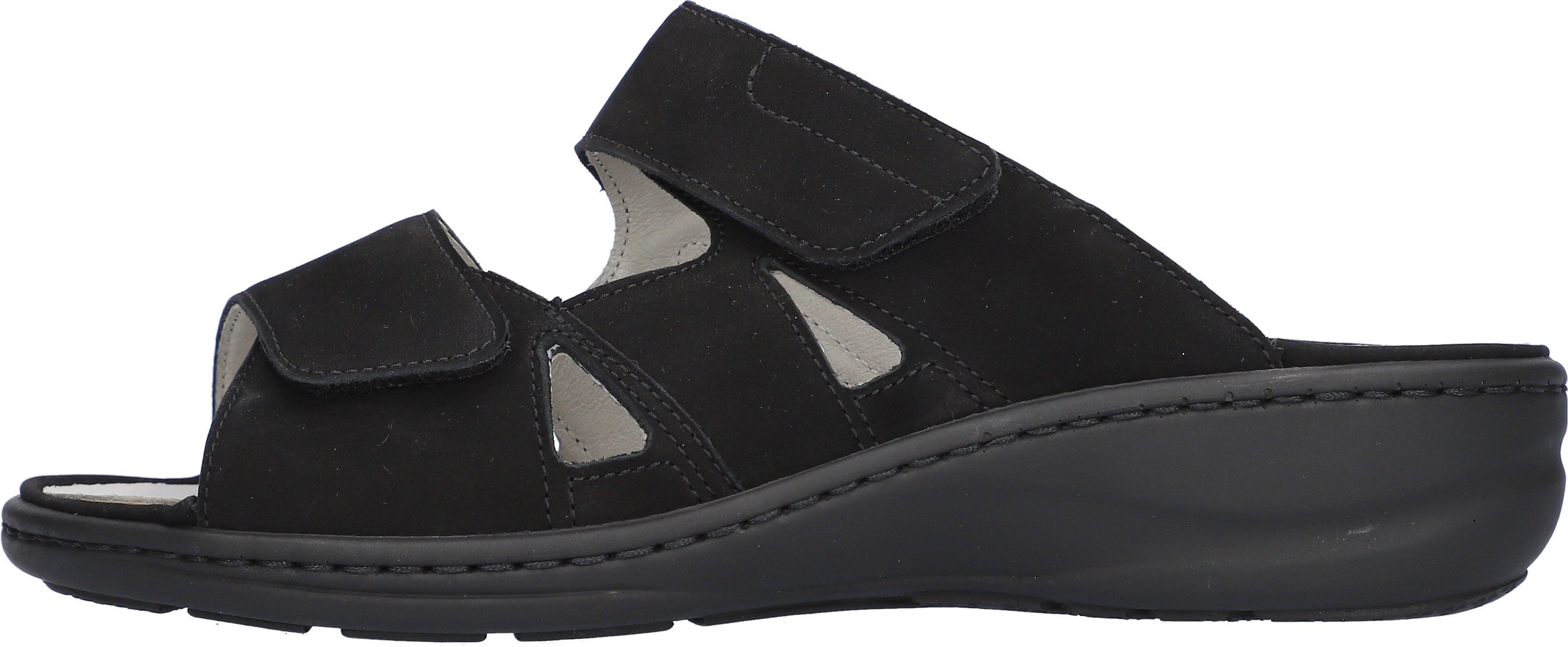 Waldläufer Slippers HERIA Zomerschoen, comfort schoen, pantoffel in breedte H, met klittenbandsluiting