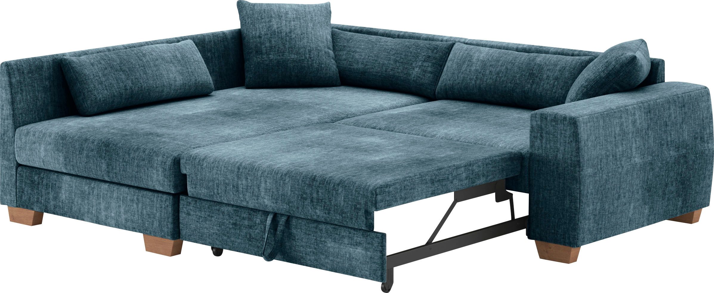 Mr. Couch Hoekbank Helena L-vorm Met pocketvering, optioneel met slaapfunctie en pocketvering