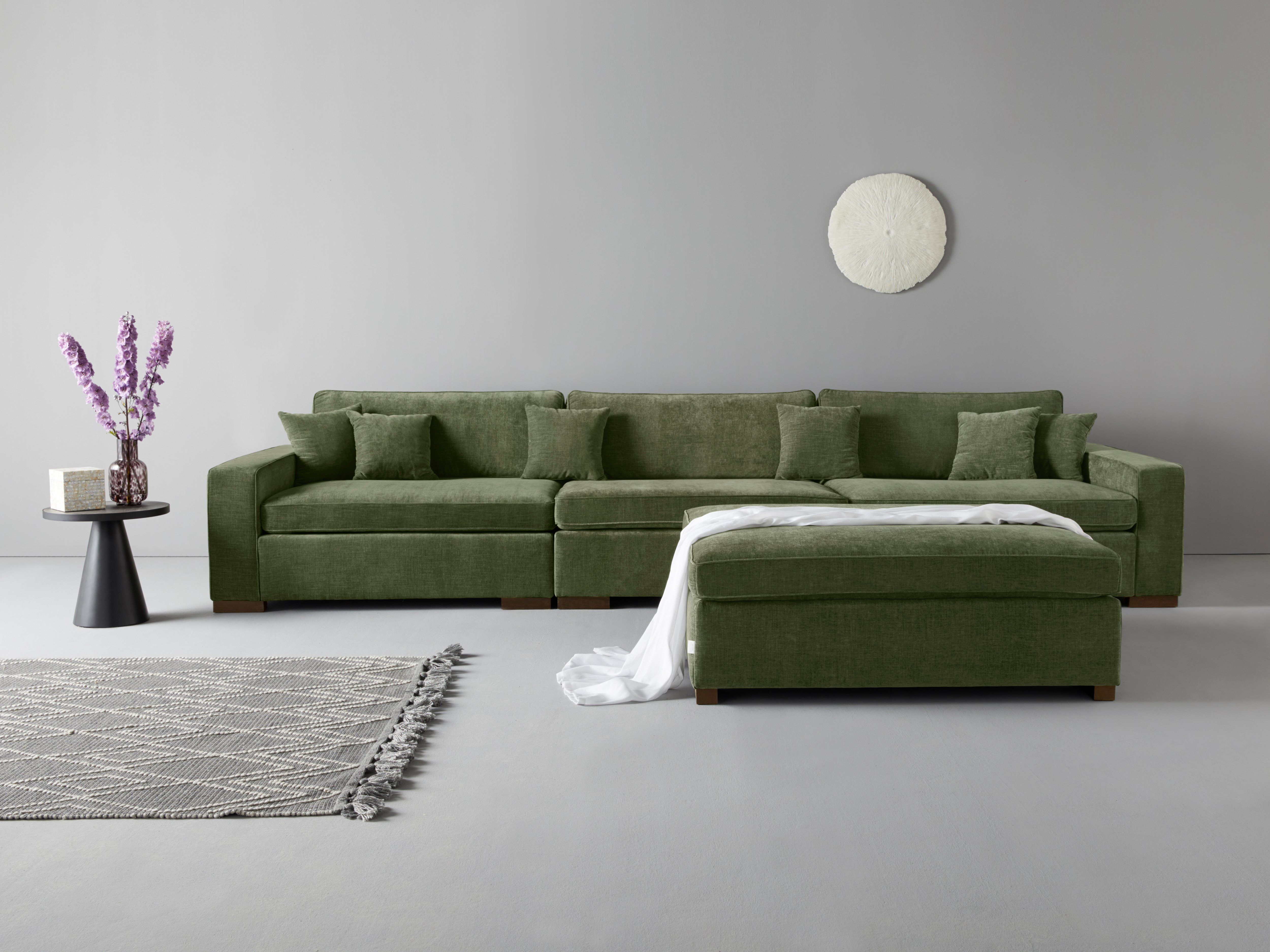 Guido Maria Kretschmer Home&Living 3-zitsbank Skara XXL Loungebank XXL met binnenveringsinterieur, in vele overtrekkwaliteiten