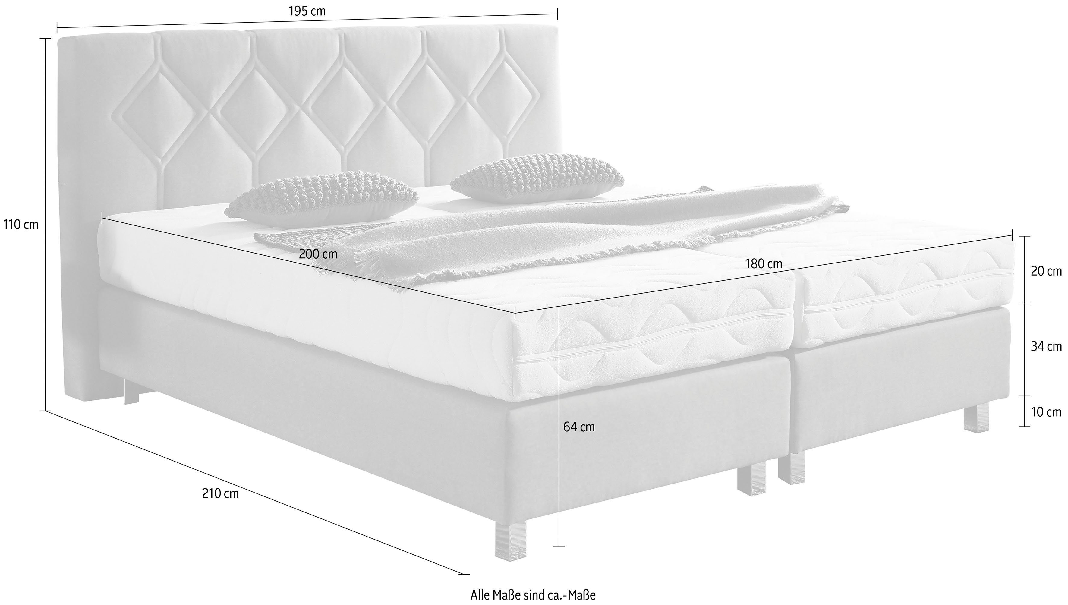 Westfalia Polsterbetten Boxspring Phönix