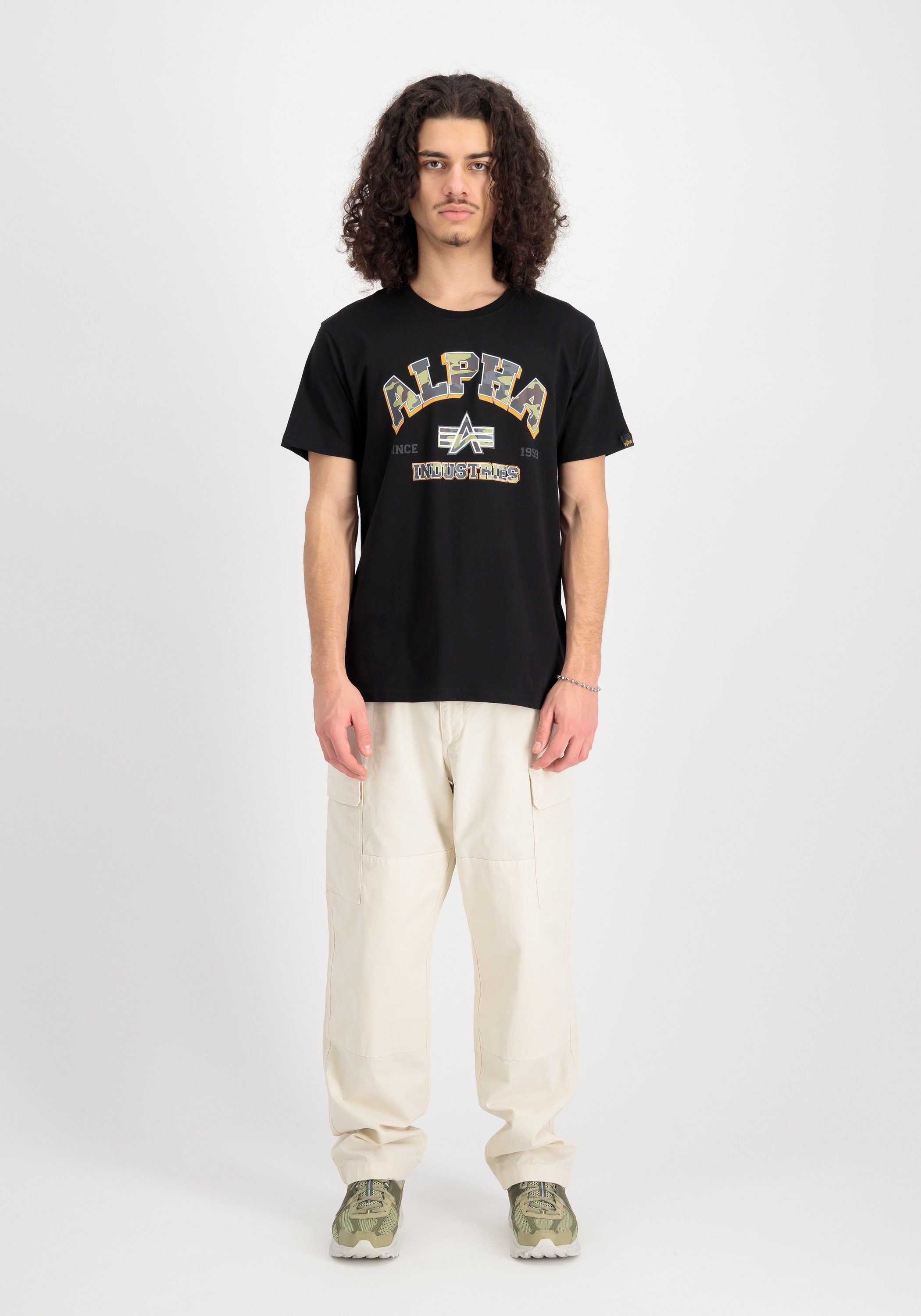 Alpha Industries T-shirt College Camo T-Shirt