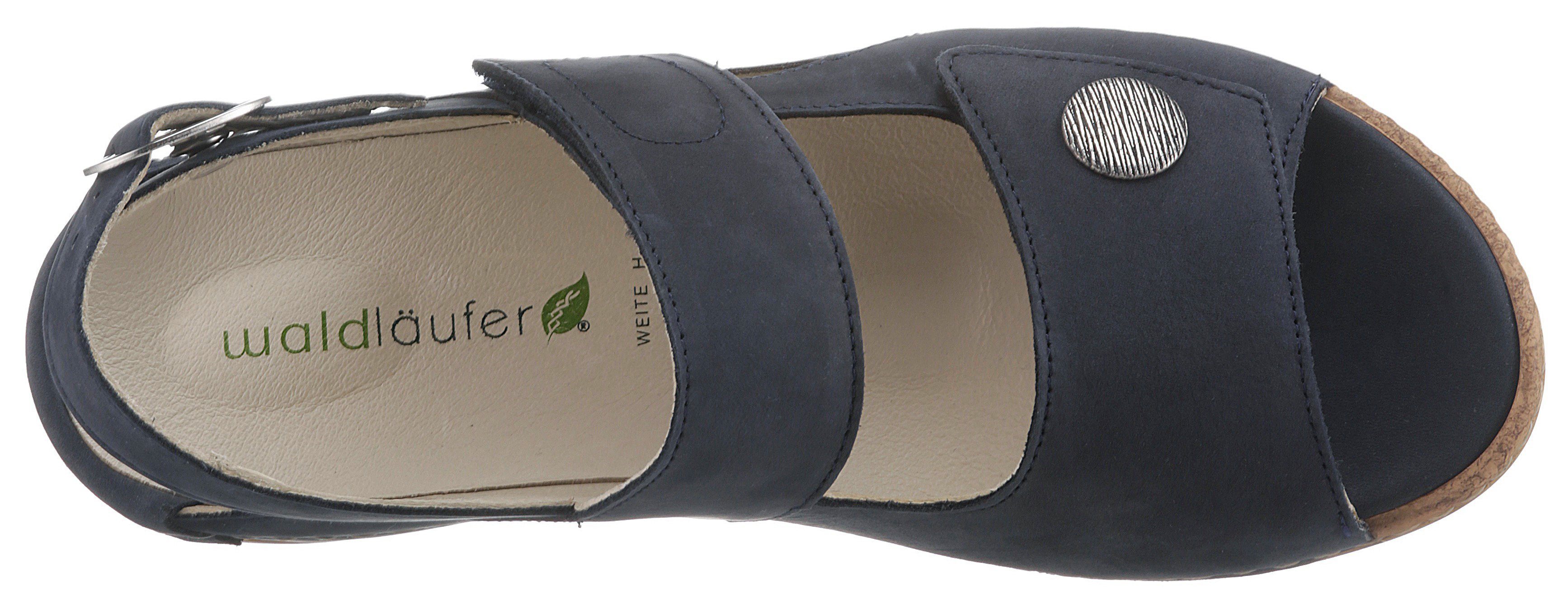 Waldläufer Sandalen HELIETT zomerschoen, sandaal, sleehak, met uitneembare binnenzool, h-breedte