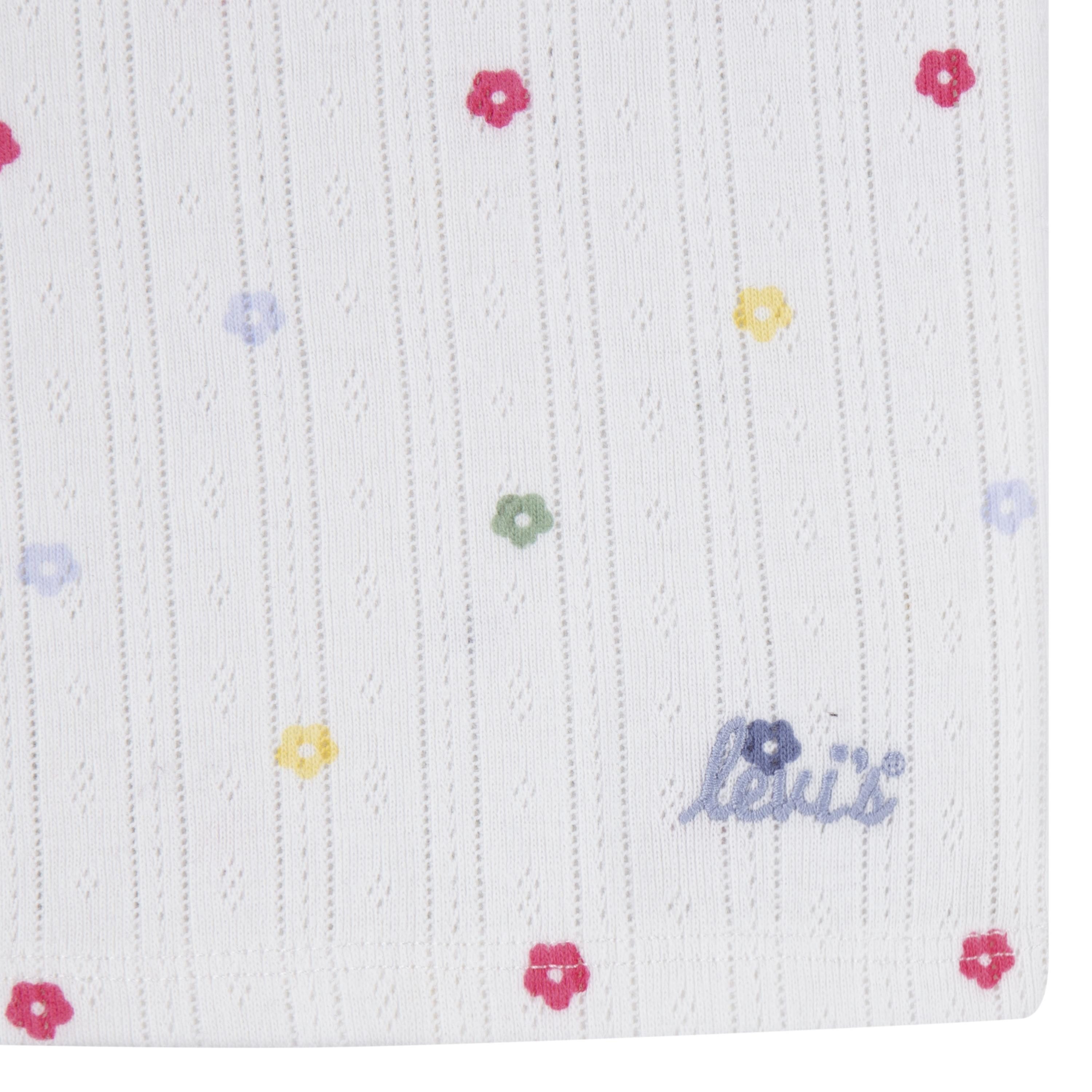 Levi's Kidswear T-shirt met bloemenprint allover, voor meisjes