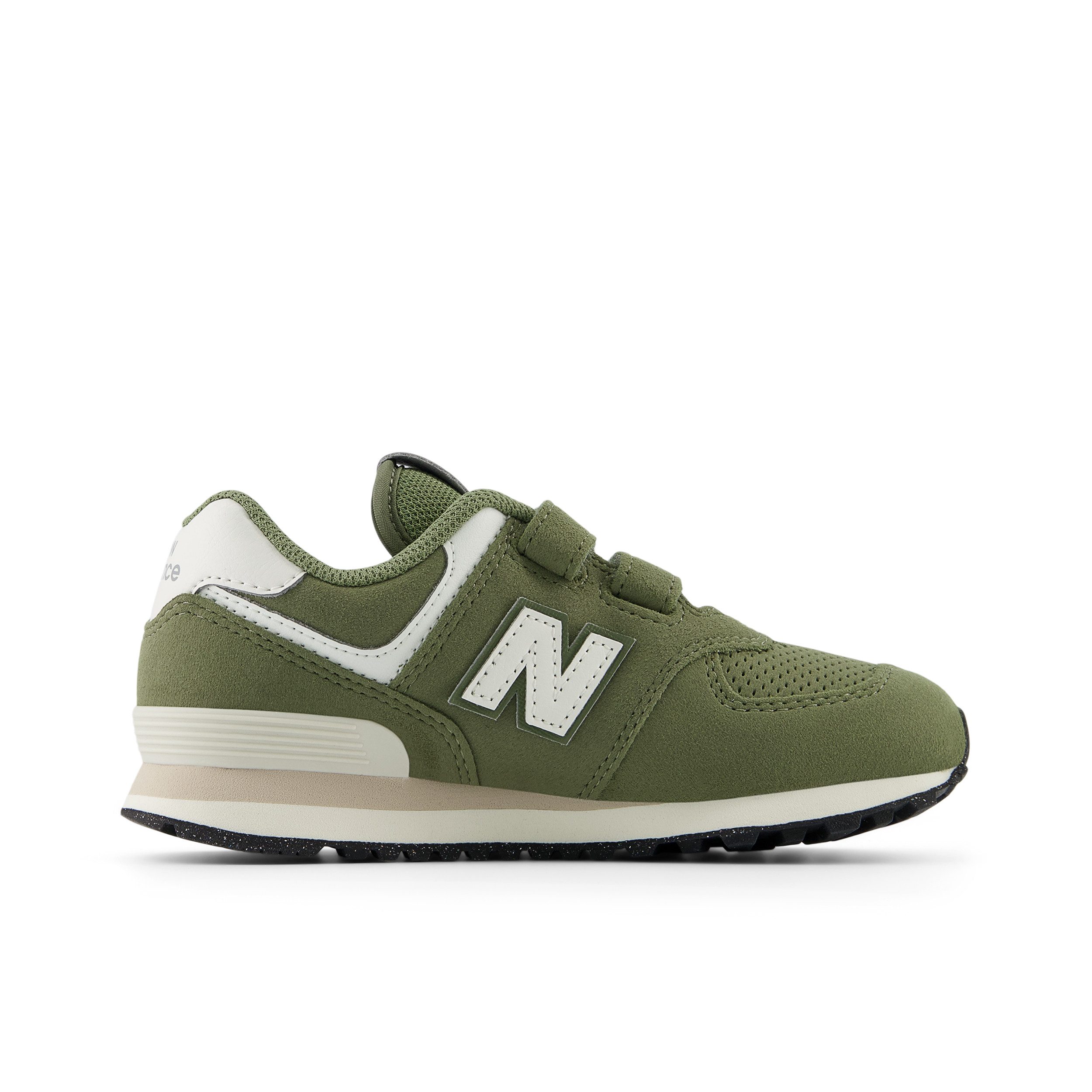 New Balance Sneakers U574 "Evergreen" met klittenbandsluiting