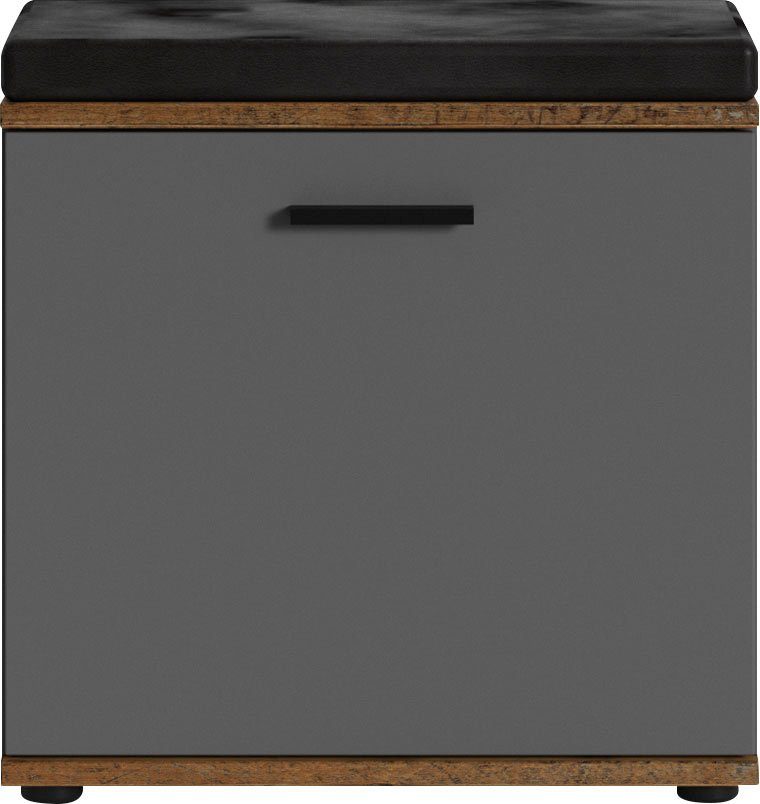 INOSIGN Zitbank Jakob Breedte 48,5 cm grijs, eetbanken