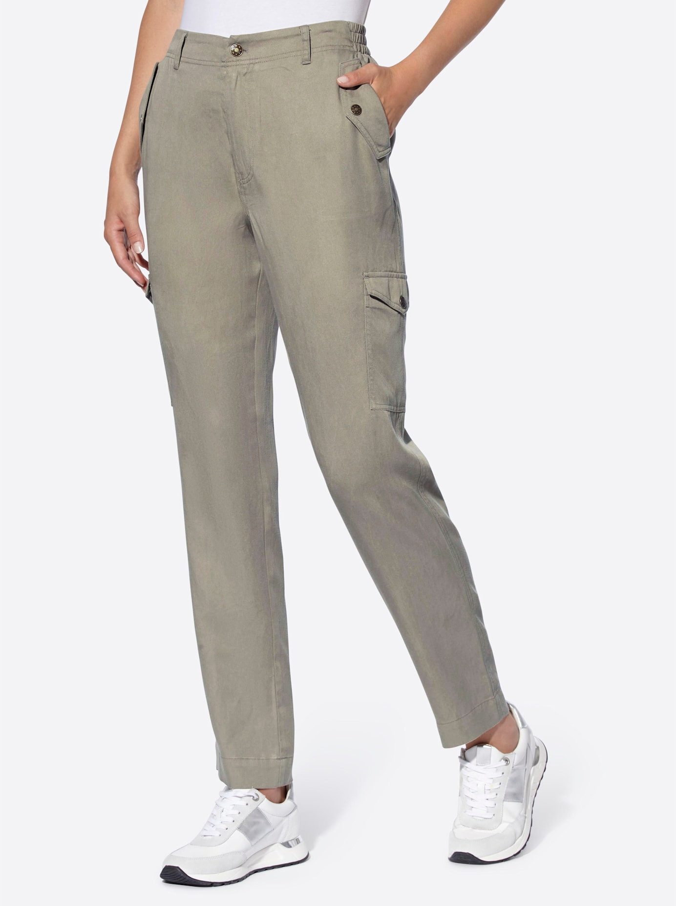 heine Geweven broek