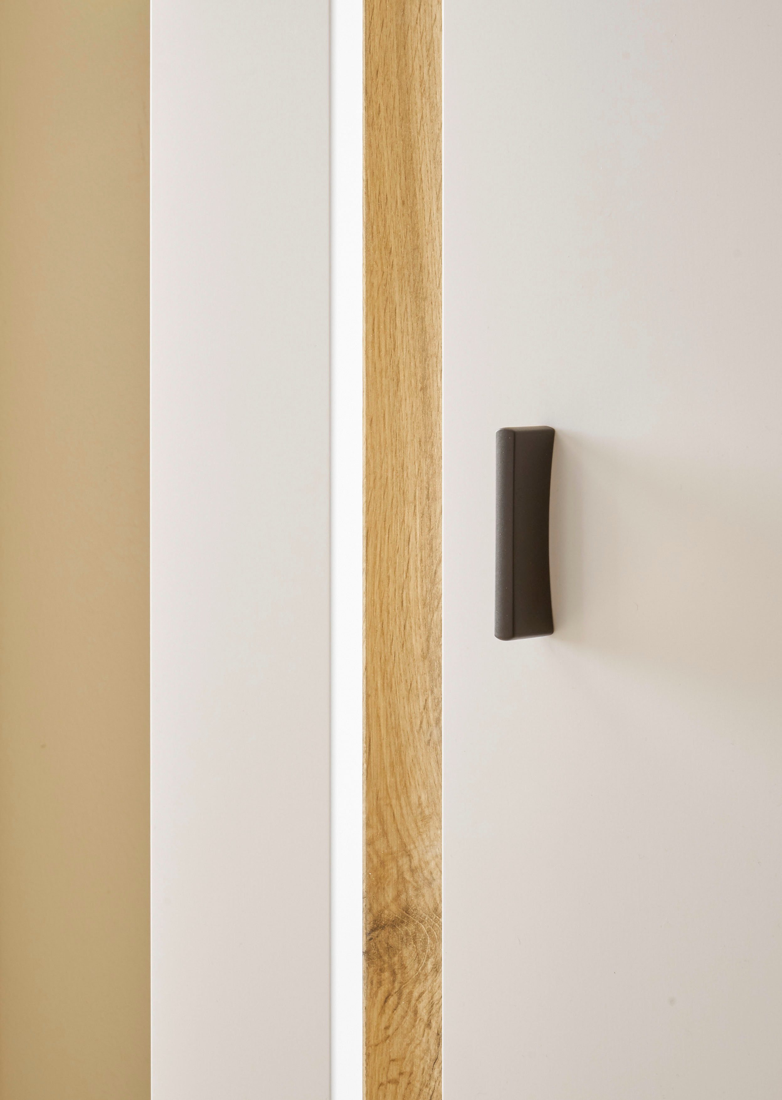 INOSIGN Wandmeubel Long Island in moderne trendkleur, inclusief verticale verlichting, breedte 305 cm (set, 4-delig)