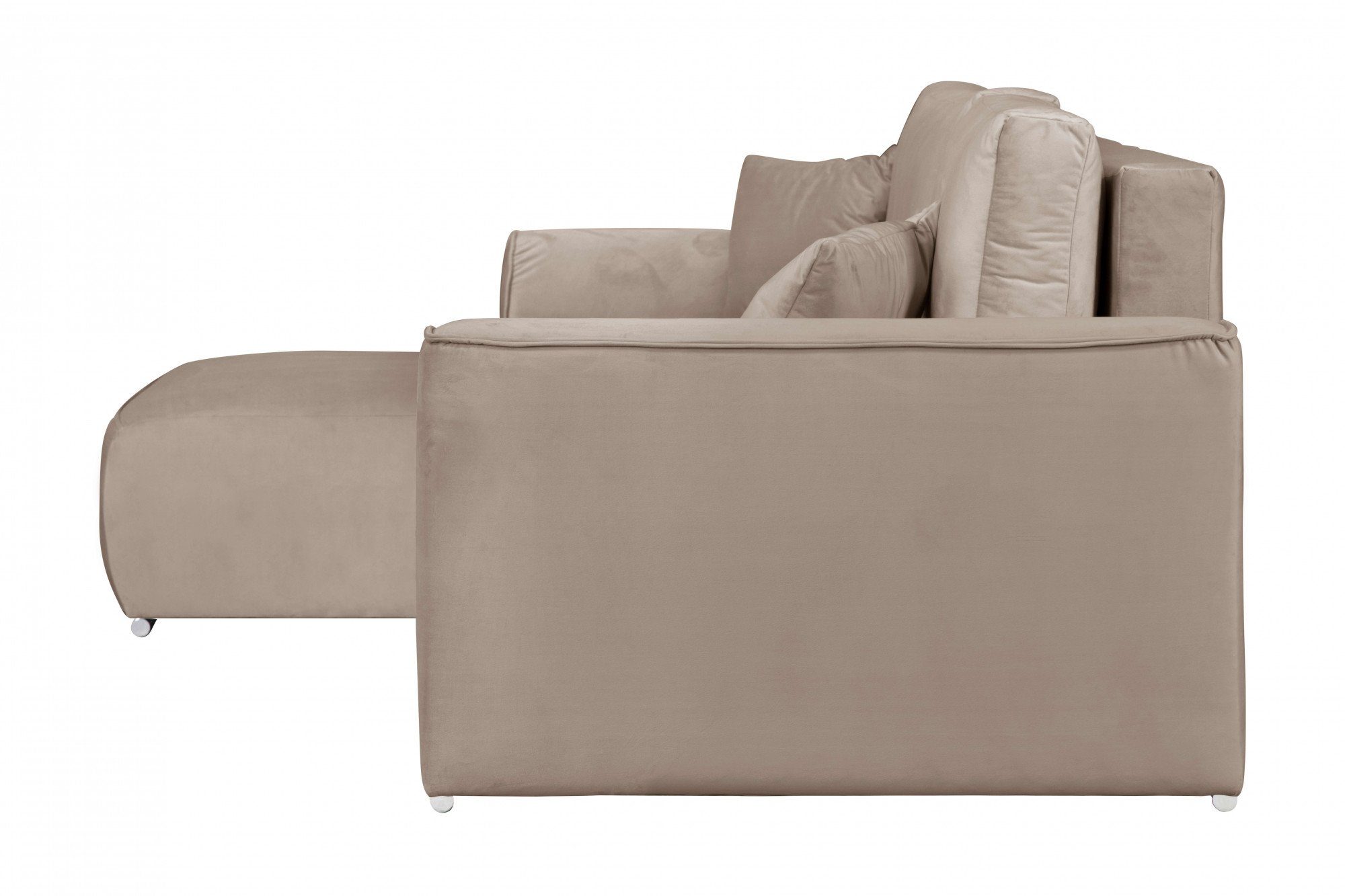 INOSIGN Hoekbank BEATRICE optionele slaapbank met bedlade, B/D/H: 265/170/86 cm