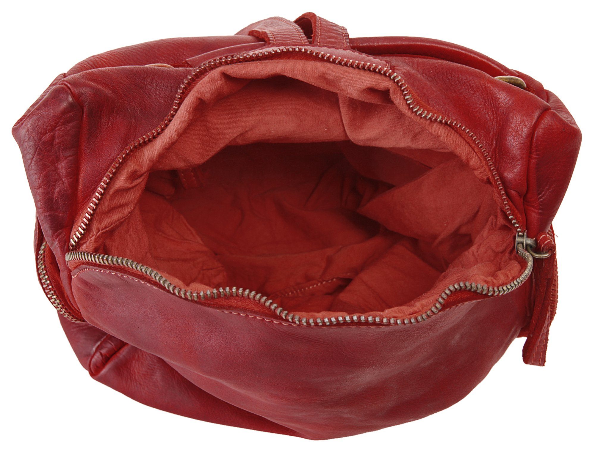 Samantha Look Rugzak echt leer, made in italy