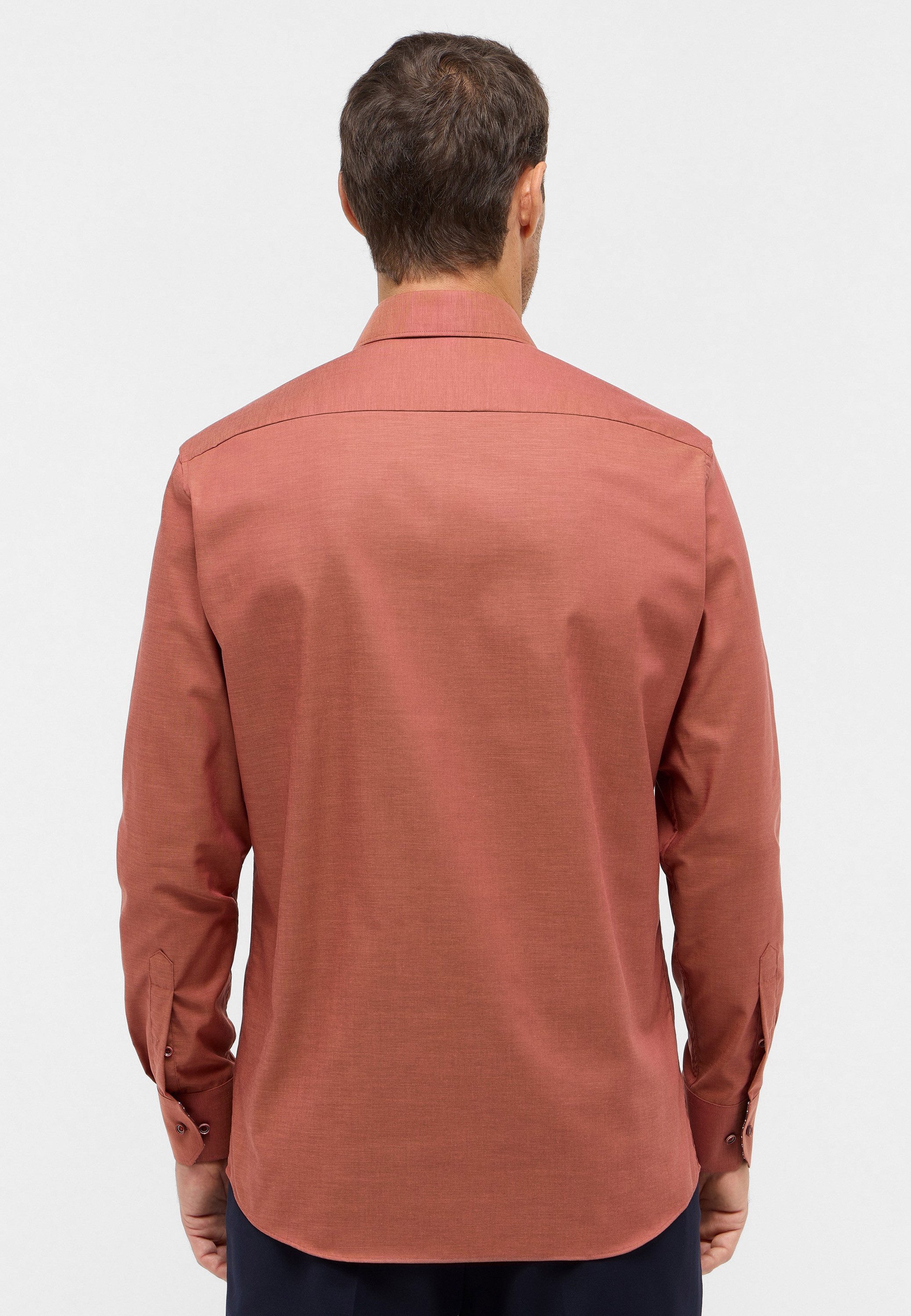 Eterna Overhemd met lange mouwen MODERN FIT NON IRON (strijkvrij)