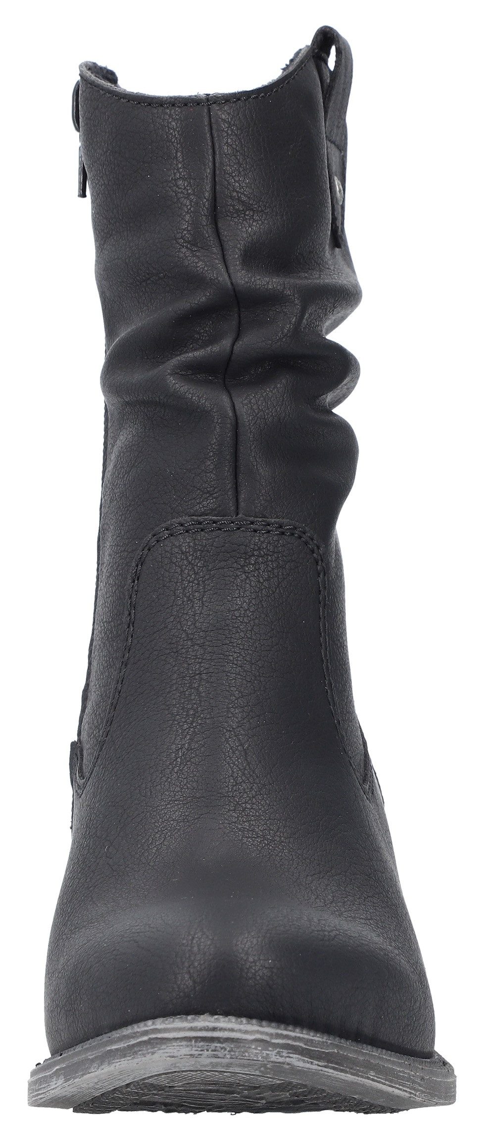 Rieker Cowboylaarsjes , cowboylaarzen, slouchy schacht, blokhak, met binnenrits