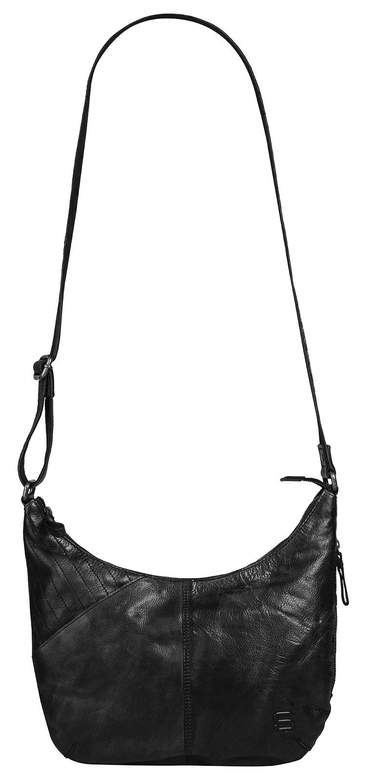 Spikes & Sparrow Schoudertas echt leder