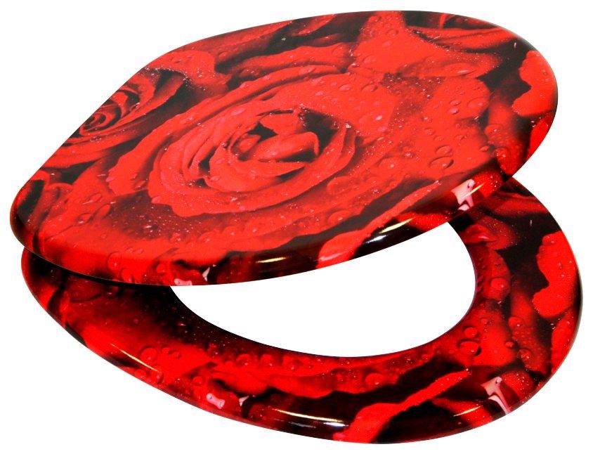 Sanilo Toiletzitting Rosen met soft-closemechanisme