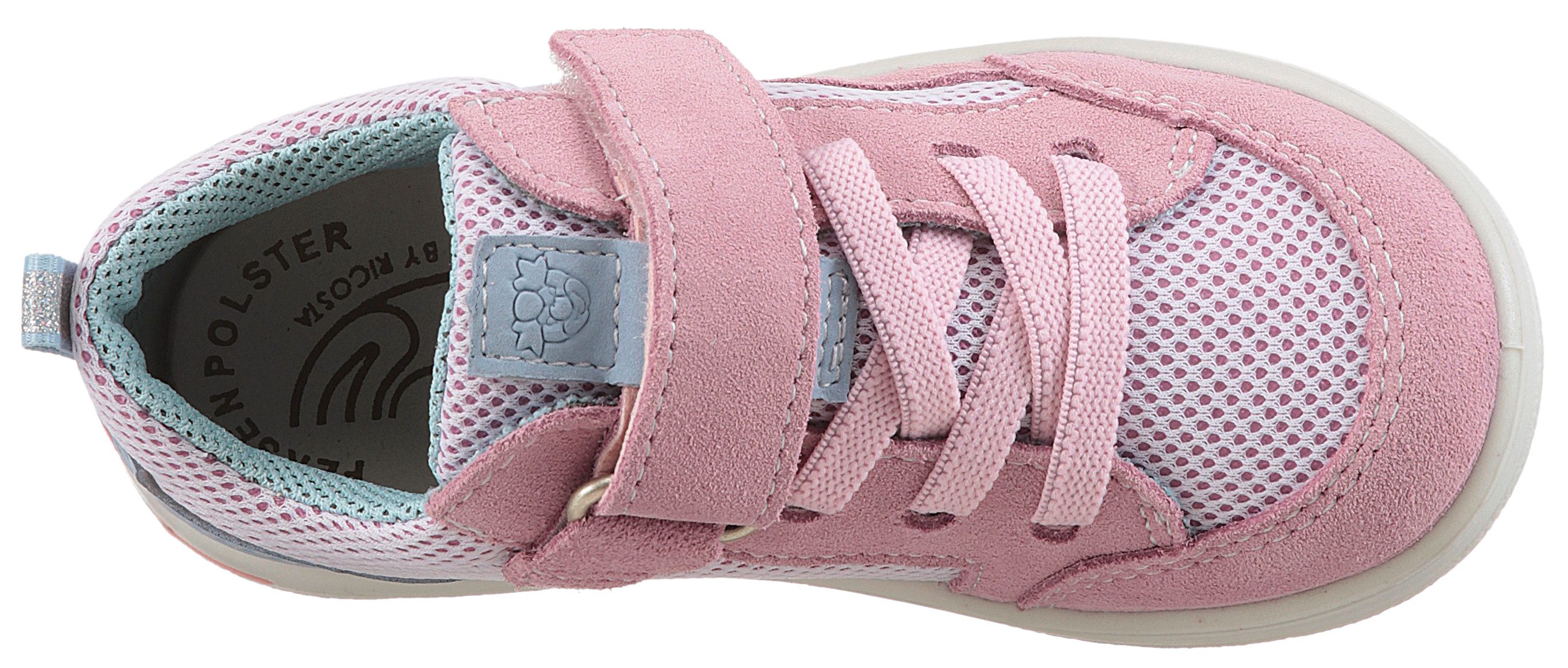 PEPINO by RICOSTA Babyschoentjes Ebbo WMS: gemiddeld , veterschoen met wms-systeem, retro-look, maat sjabloon te downloaden